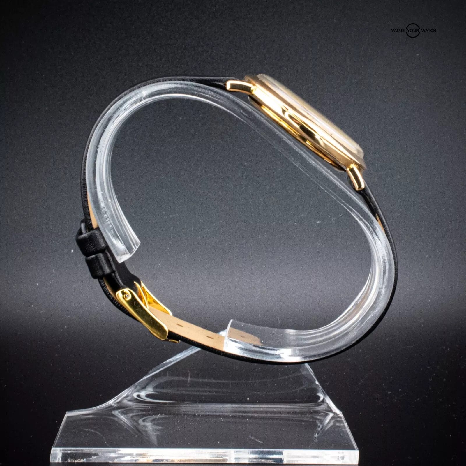 Patek Philippe Vintage 18k Calatrava Gold Dial Dress Watch, 33mm - Image 3