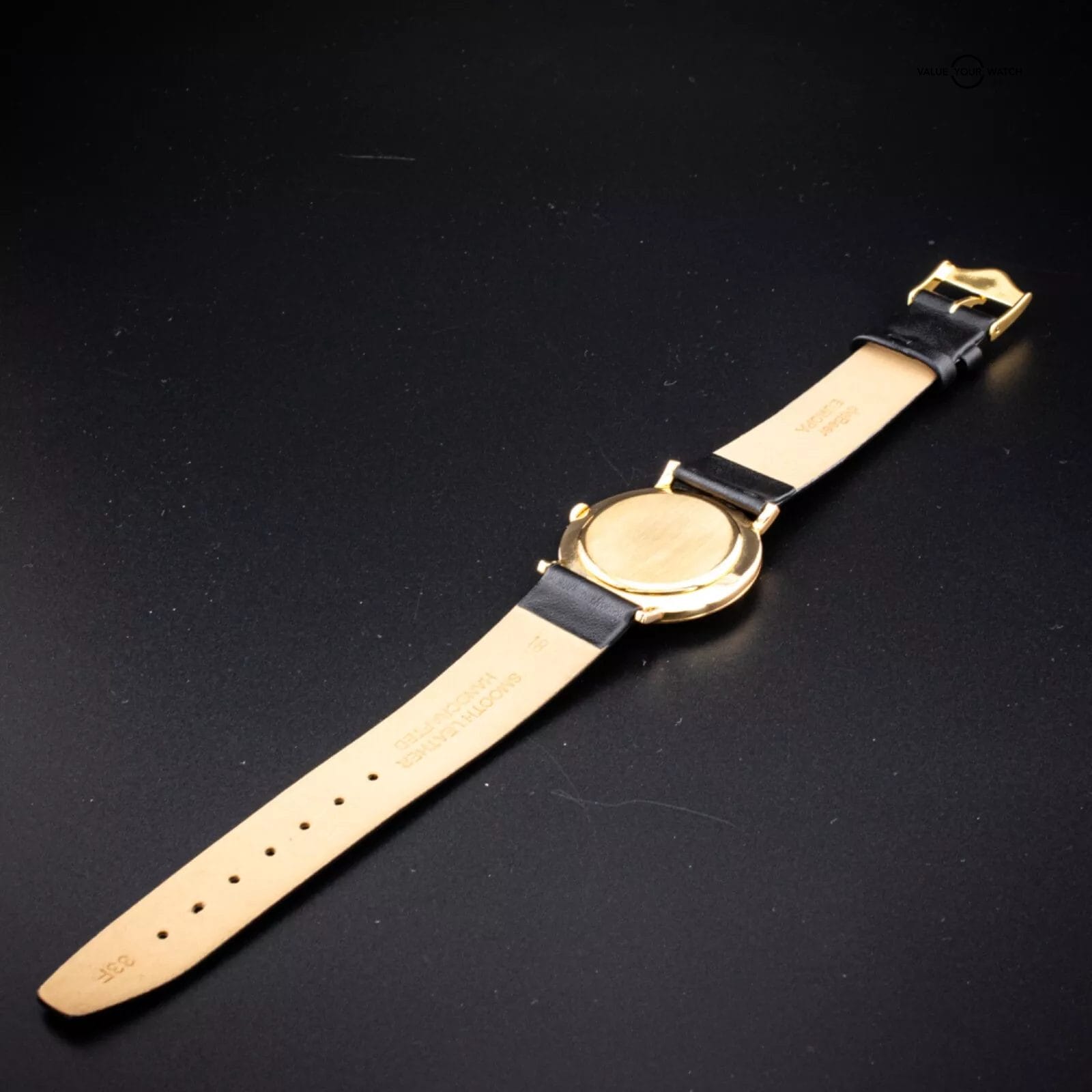 Patek Philippe Vintage 18k Calatrava Gold Dial Dress Watch, 33mm - Image 8