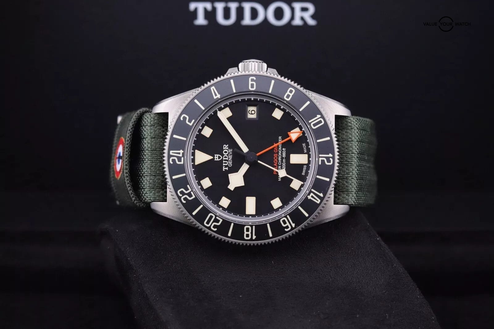 2024 Tudor Pelagos FXD GMT Black Dial Titanium Watch M2542G247NU-0002