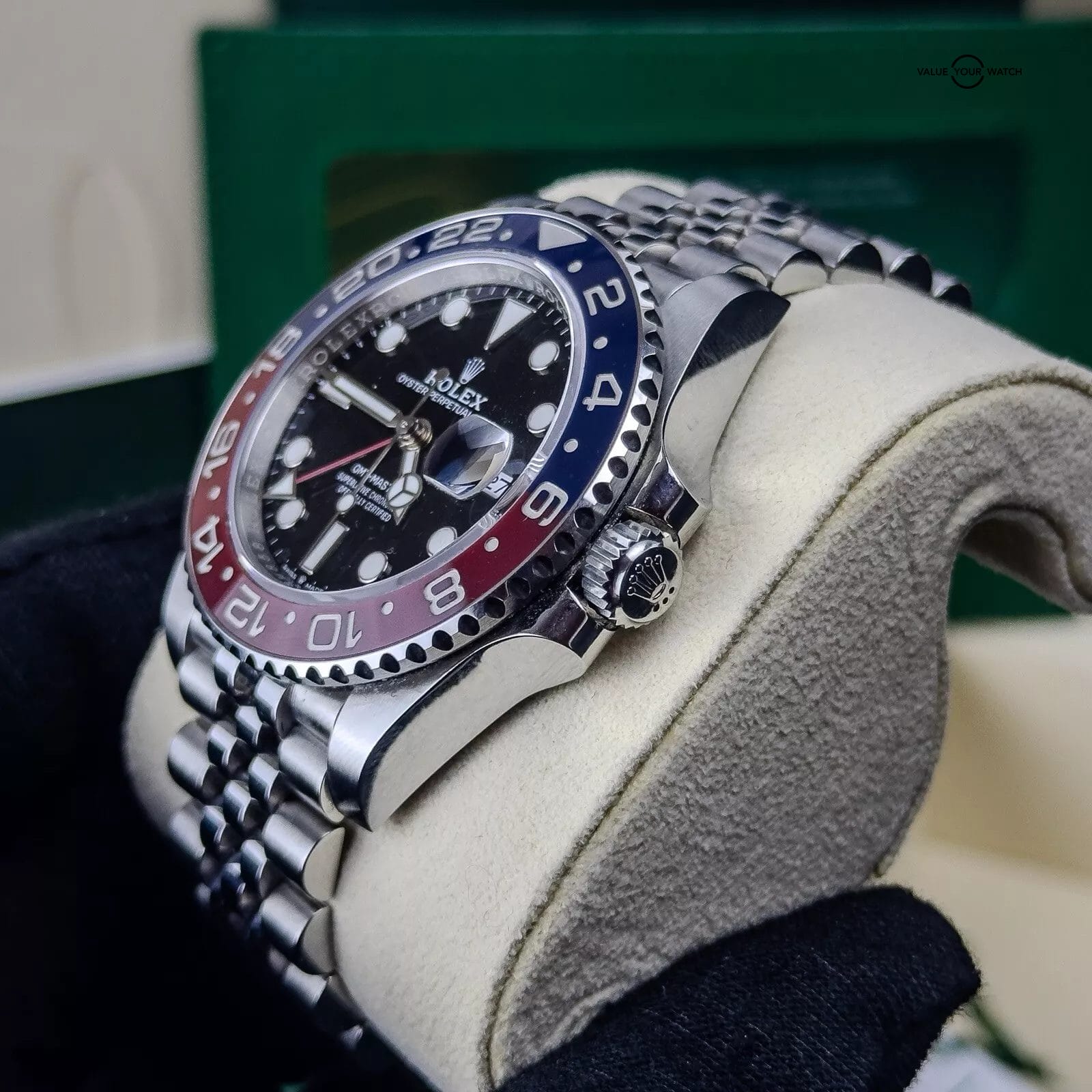 2023 Rolex GMT-Master II 126710BLRO Pepsi Jubilee Red Blue 40mm Complete Set - Image 12