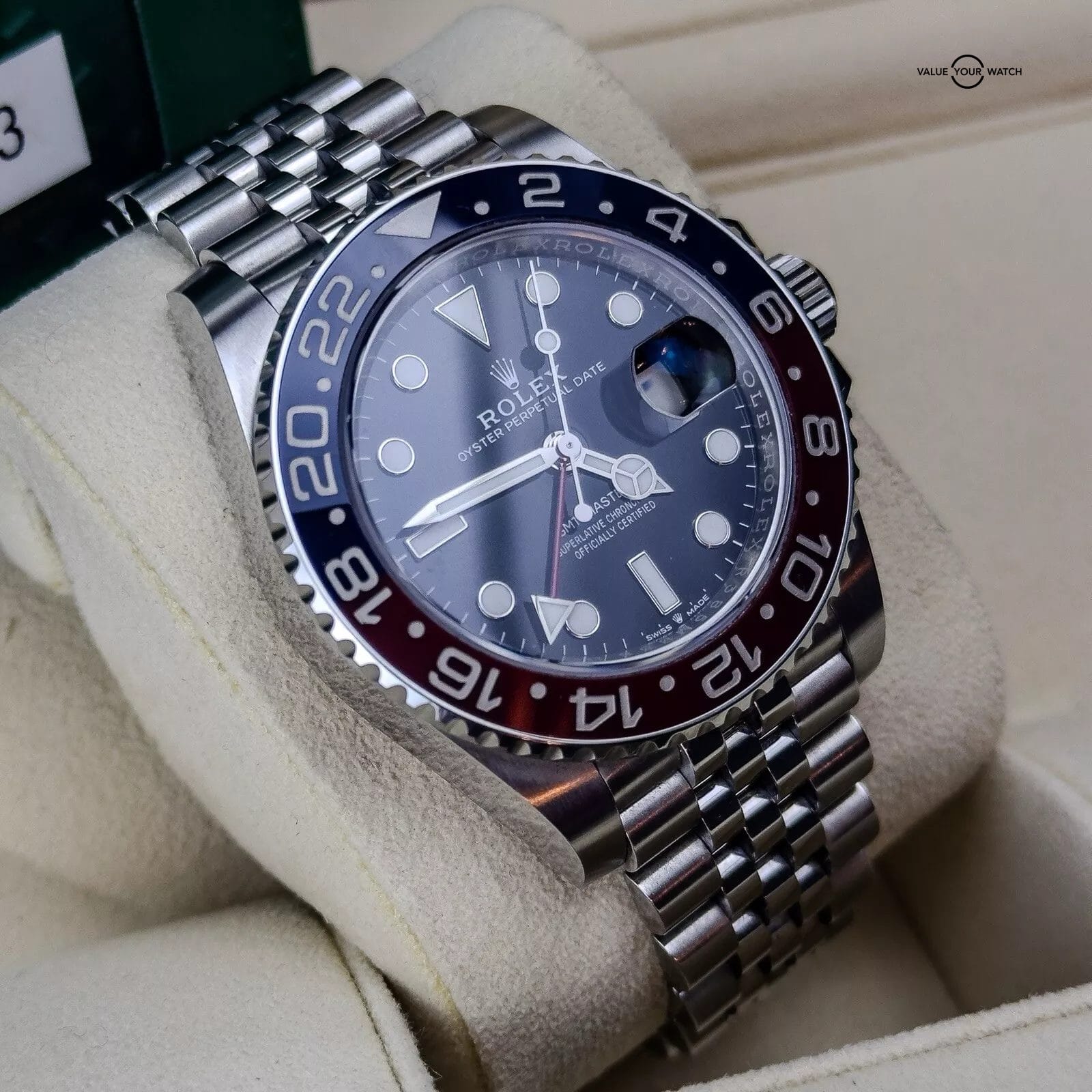 2023 Rolex GMT-Master II 126710BLRO Pepsi Jubilee Red Blue 40mm Complete Set - Image 14
