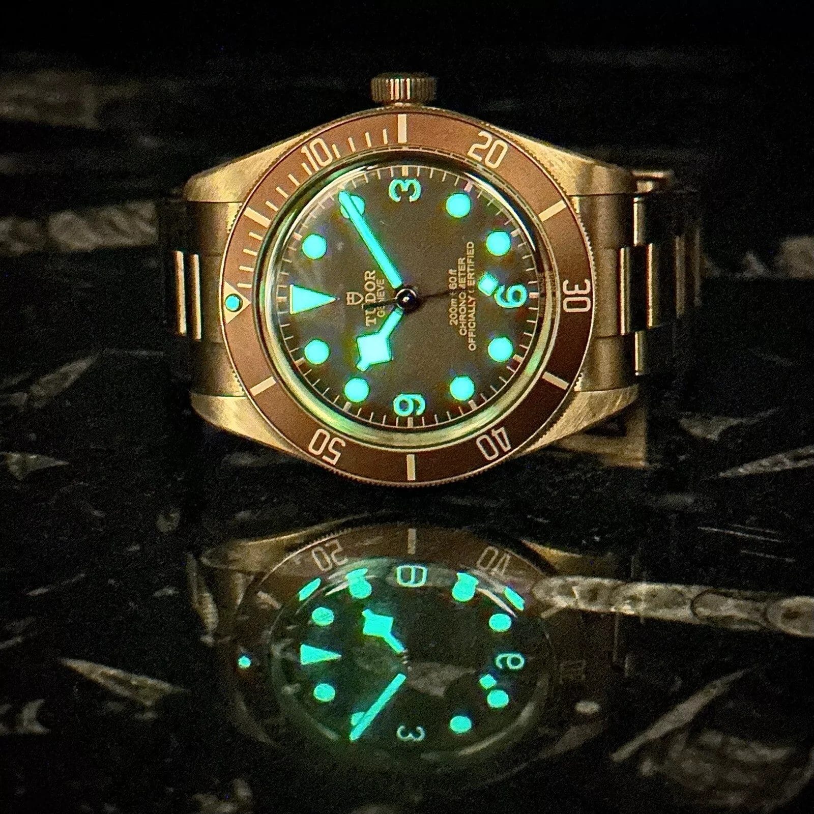 Tudor Black Bay Fifty-Eight Bronze M79012M-0001 Complete Set 39mm Brown Dial - Image 6