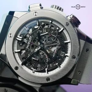 Hublot Classic Fusion Aerofusion Skeleton dial, Limited edition! Full set 2017