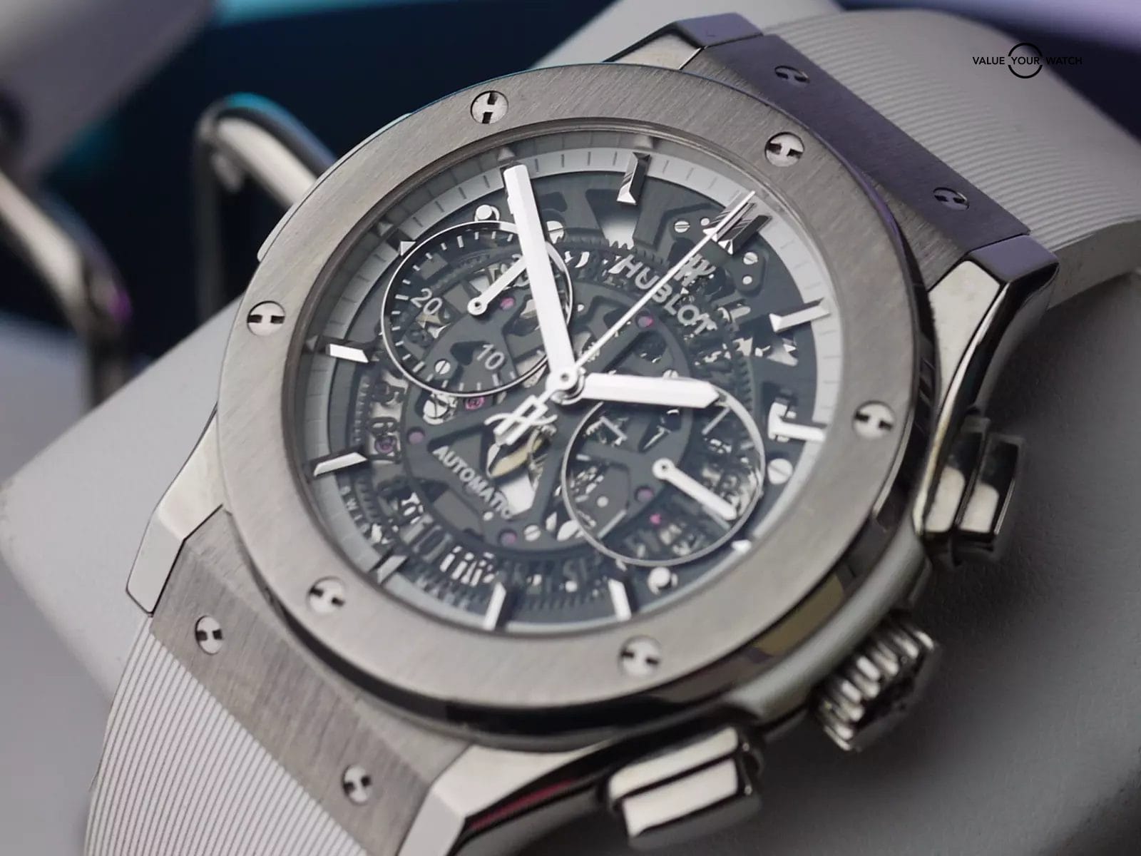 Hublot Classic Fusion Aerofusion Skeleton dial, Limited edition! Full set 2017 - Image 7