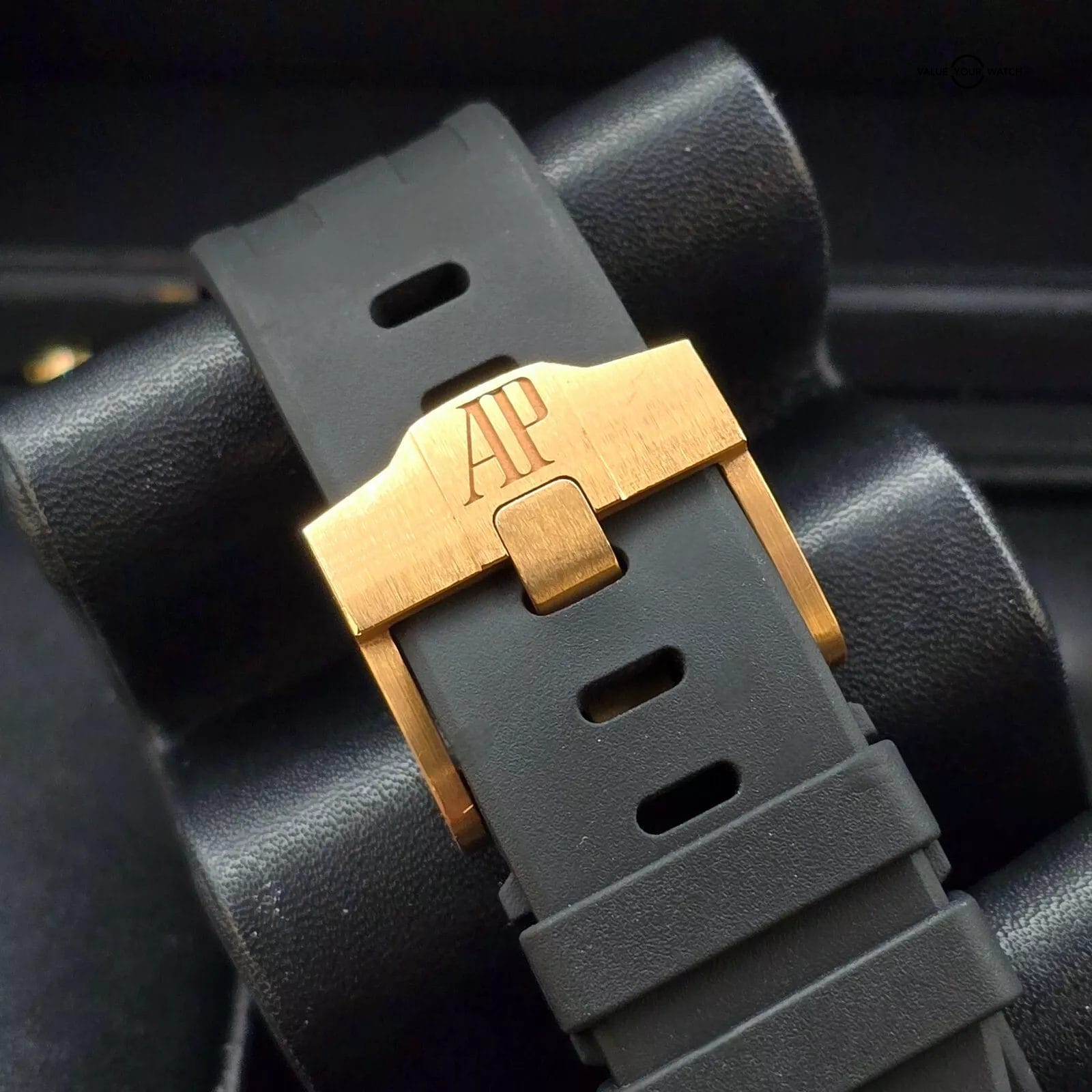 Audemars Piguet Royal OakOffshore Rose Gold, Black Dial "Half Brick"full set! - Image 4