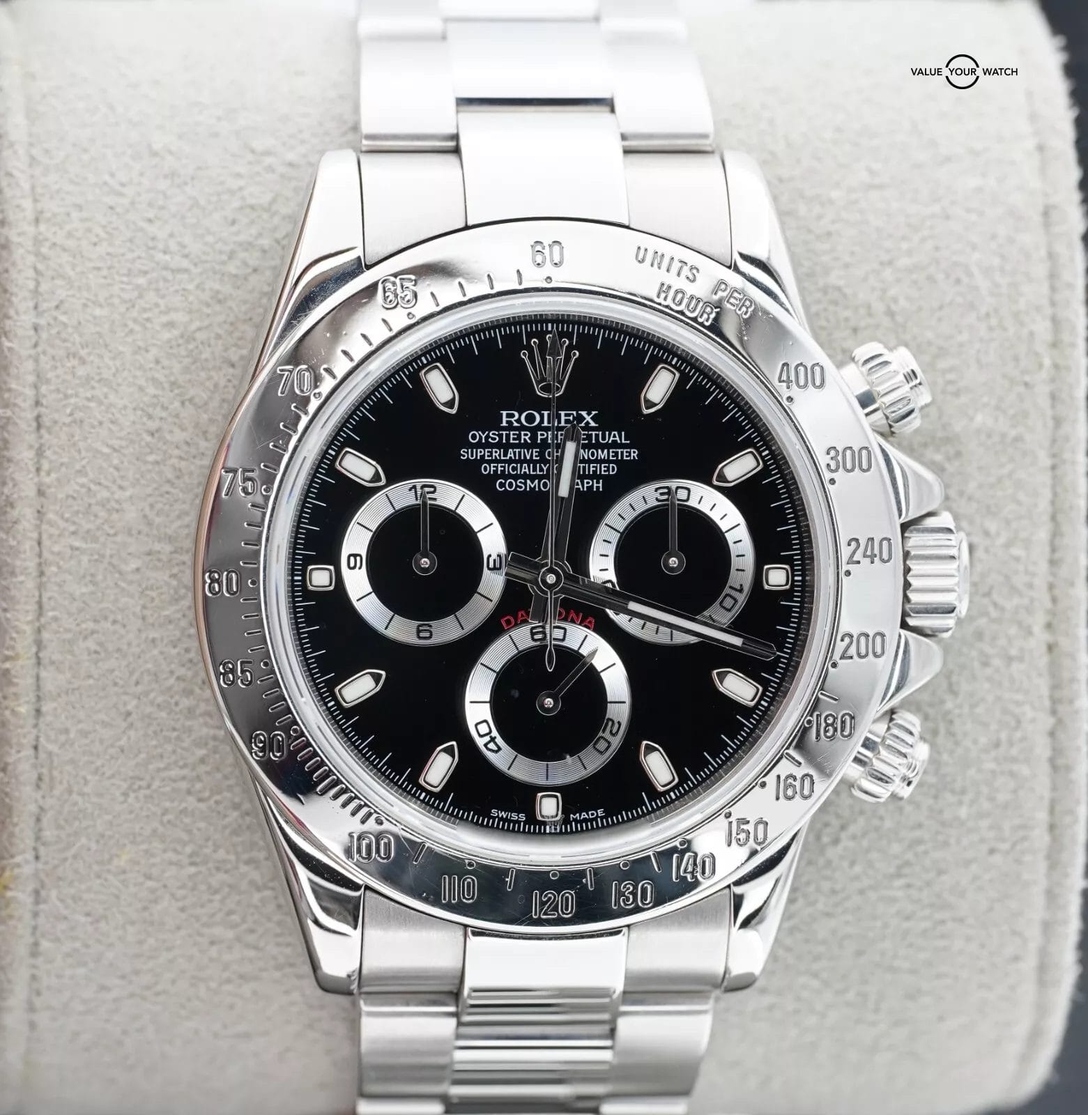Rolex Daytona 116520 Black Dial 40mm Stainless Steel BOXES/PAPERS! - Image 9