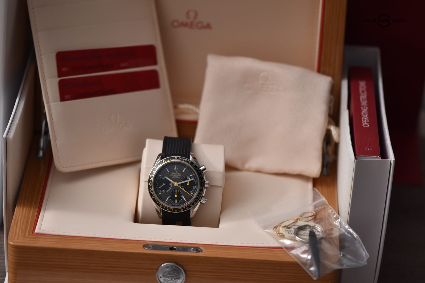 Omega Speedmaster Racing Full Set with Gray dial. - Image 2