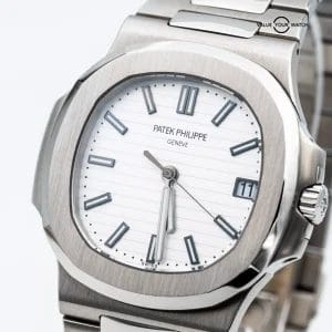 Patek Philippe Nautilus 5711/1A-011 &#8211; White Piano Dial Steel Bracelet 40mm