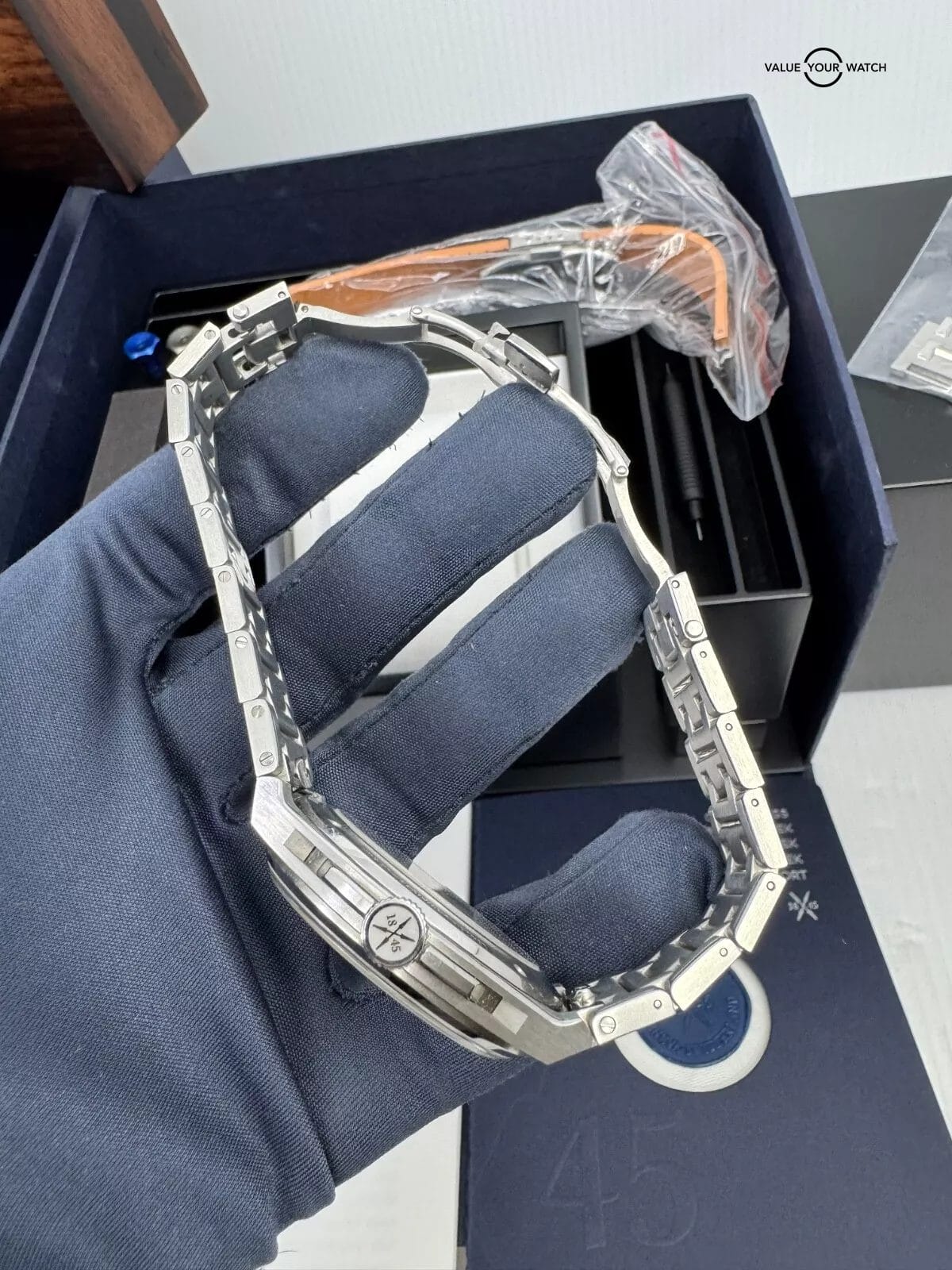 1/99 40.5mm Limited Passage de Drake Salmon Czapek Steel Complete Antarctique - Image 8