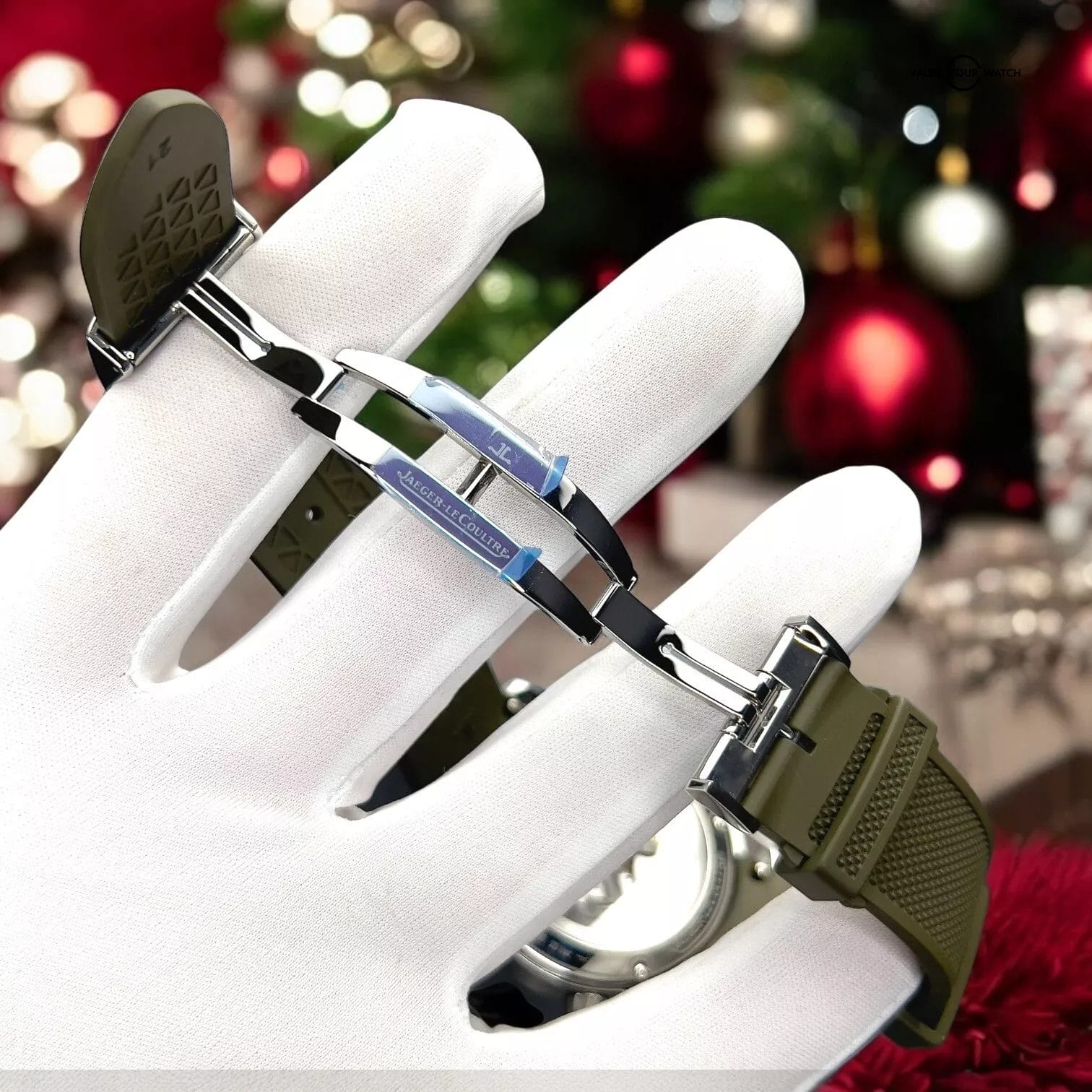 Jaeger-LeCoultre Polaris Date Boutique Exclusive Green Men's Watch - Q906863J - Image 6