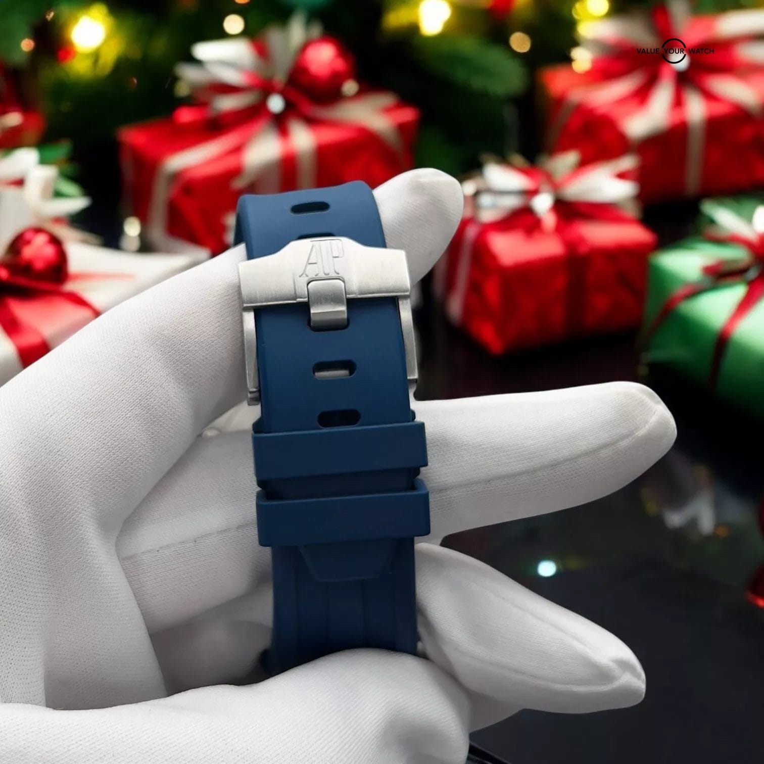 Audemars Piguet Royal Oak Offshore Blue Dial 42mm 26470ST.OO.A027CA.01 Full Set! - Image 10