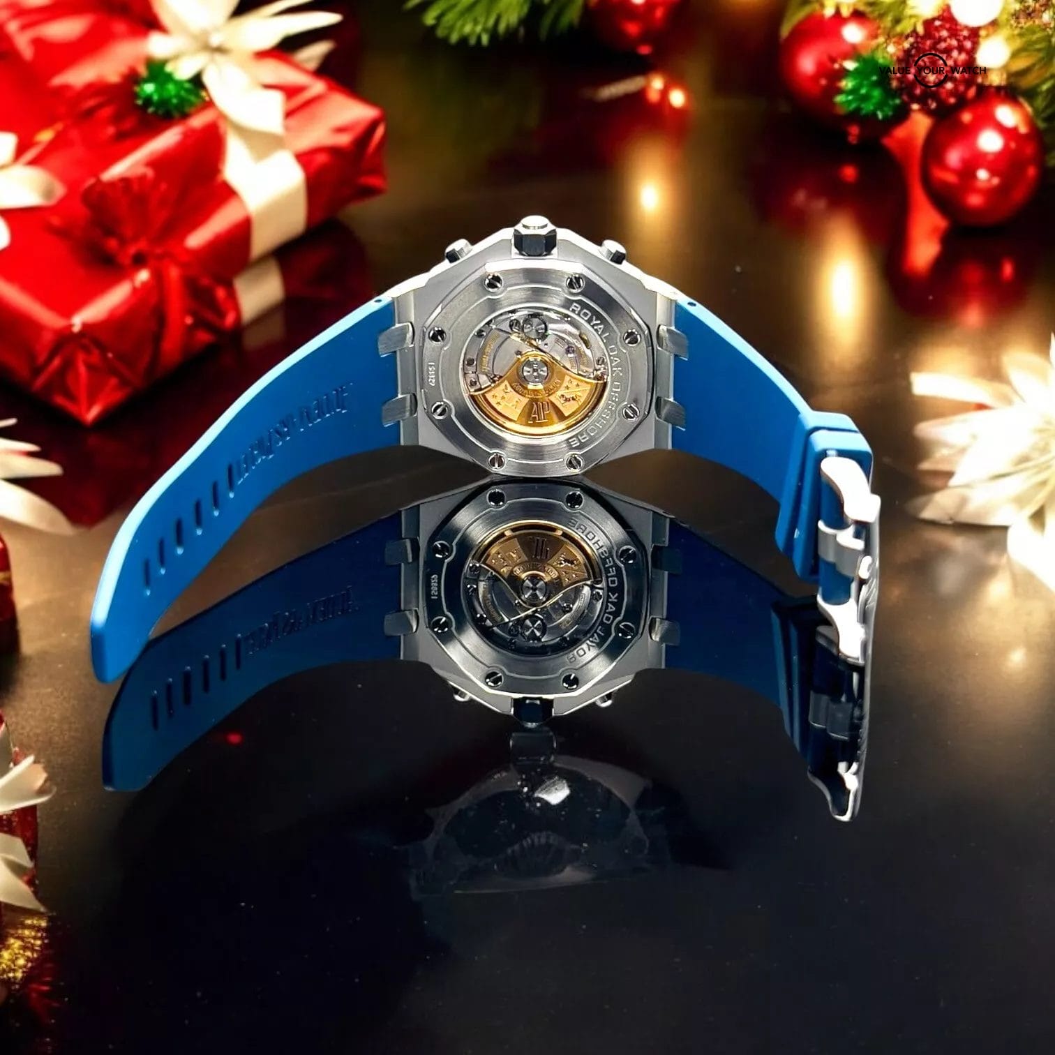 Audemars Piguet Royal Oak Offshore Blue Dial 42mm 26470ST.OO.A027CA.01 Full Set! - Image 13