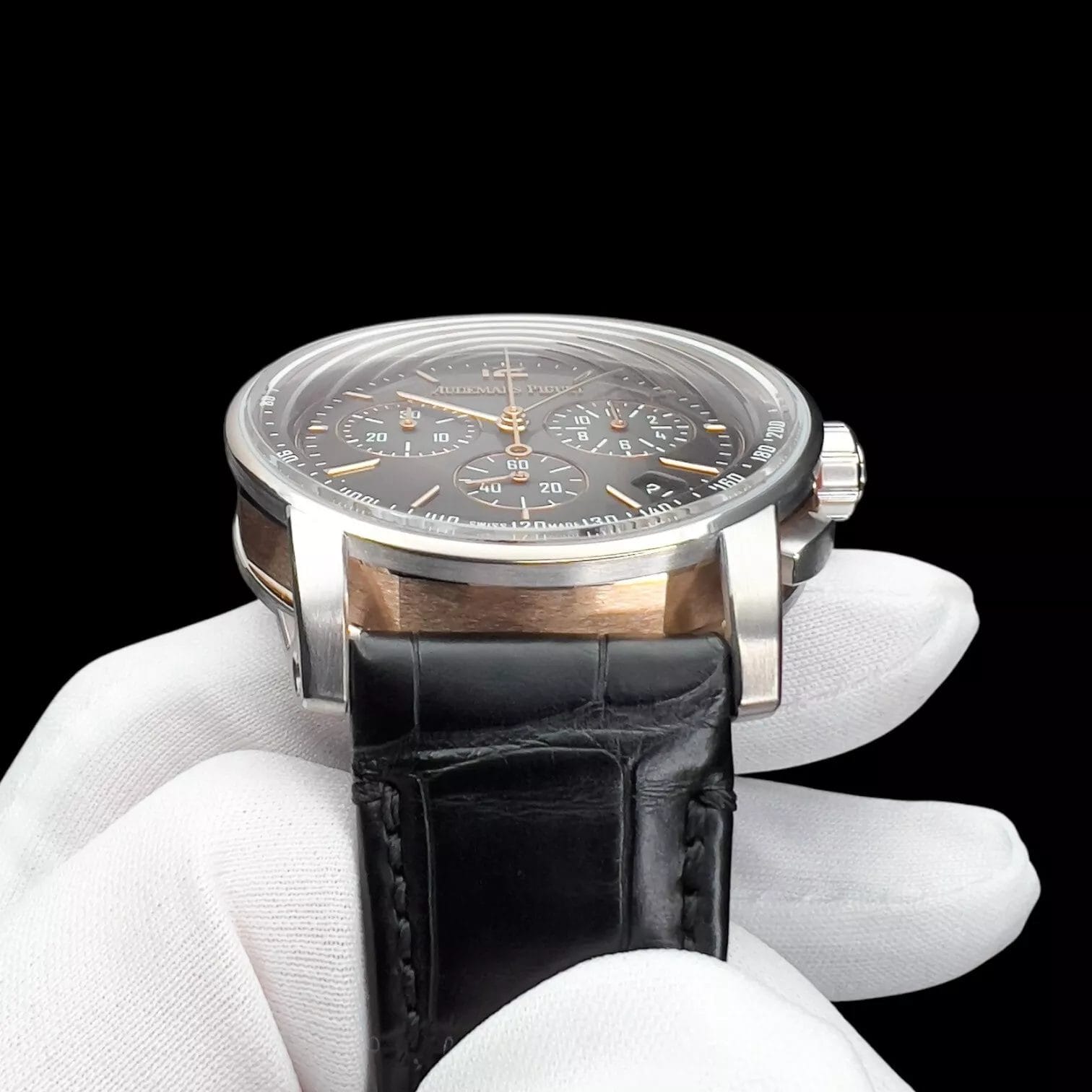 Audemars Piguet Code 11.59 "Smoked Gray" Chronograph Men's Watch - 26393CR - Image 7