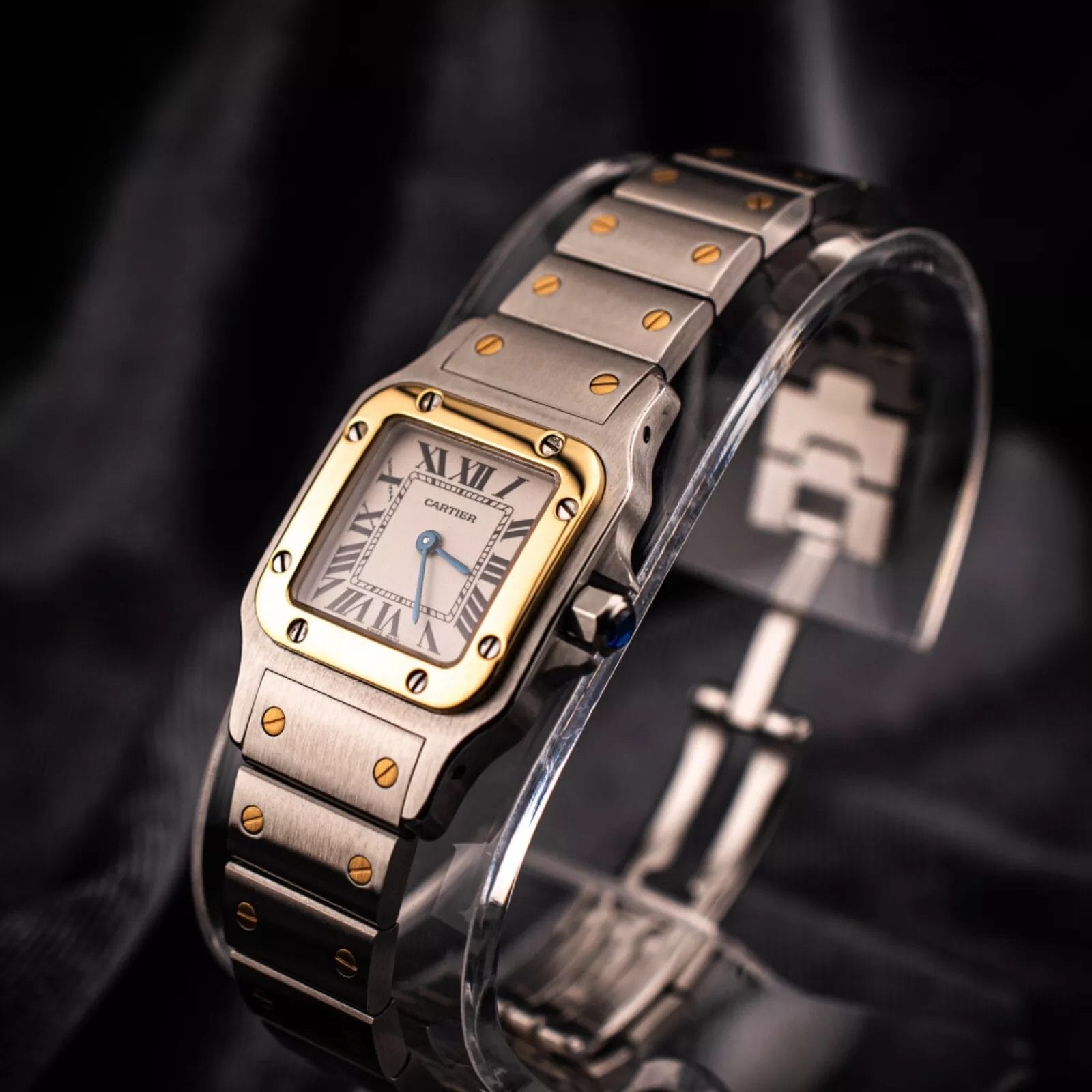 Cartier Santos Galbée Watch 1567, Ref. W20012C4 with Box - Image 12