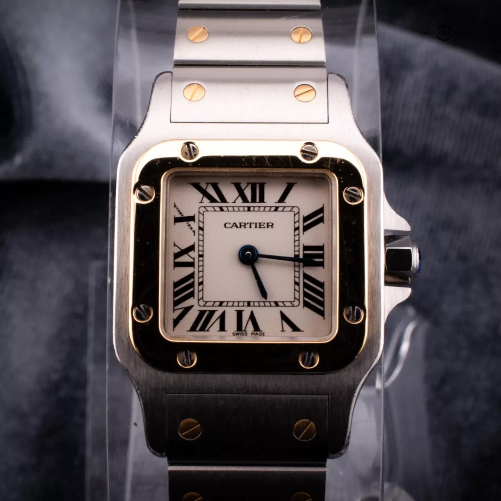 Cartier Santos Galbée Watch 1567, Ref. W20012C4 with Box