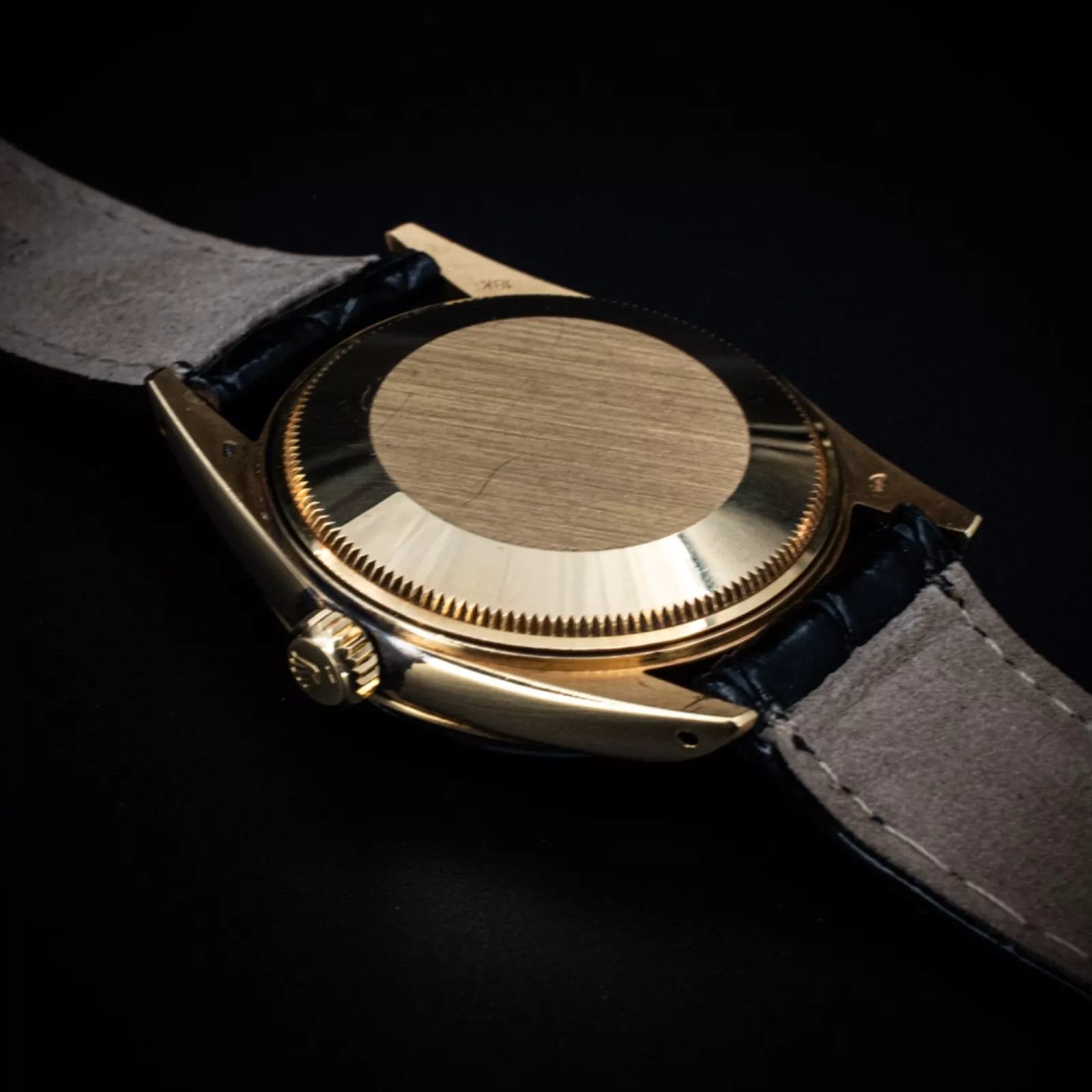 Rolex Oyster Perpetual Date 34mm 18K Yellow Gold, Ref. 15008 - Serviced 12/24 - Image 3