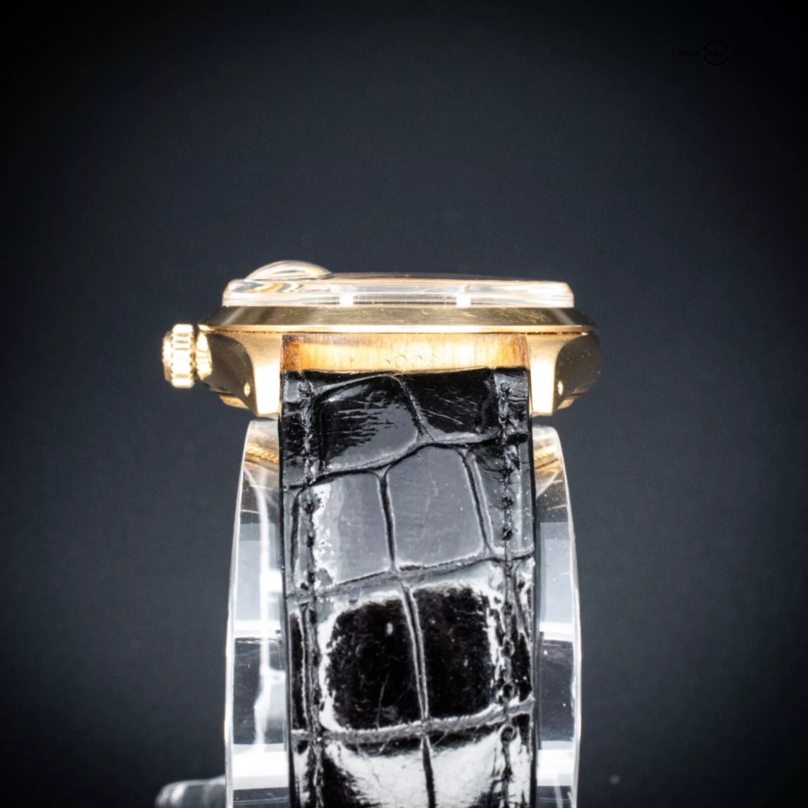 Rolex Oyster Perpetual Date 34mm 18K Yellow Gold, Ref. 15008 - Serviced 12/24 - Image 9