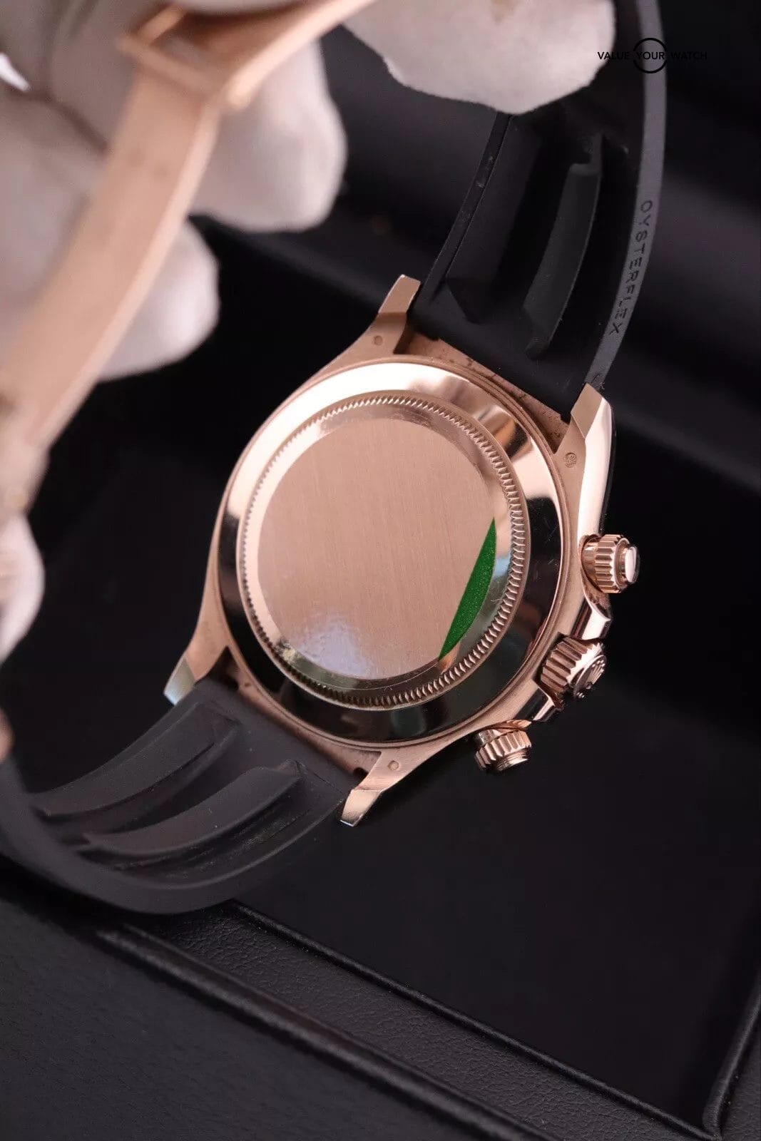 2021 Rolex Daytona 116515ln | Everose Gold x Oysterflex - Image 9