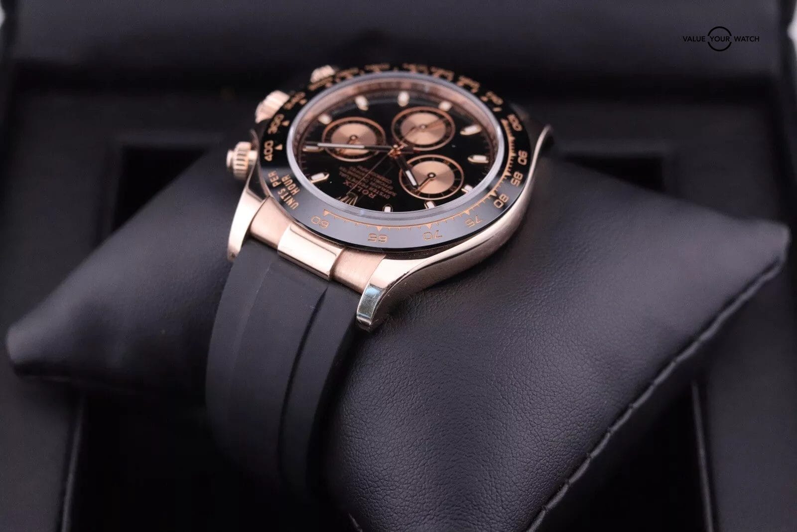 2021 Rolex Daytona 116515ln | Everose Gold x Oysterflex - Image 12