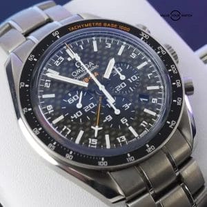 Omega Speedmaster 44mm titanium, carbon dial HB-SIA Solar Impulse Edition