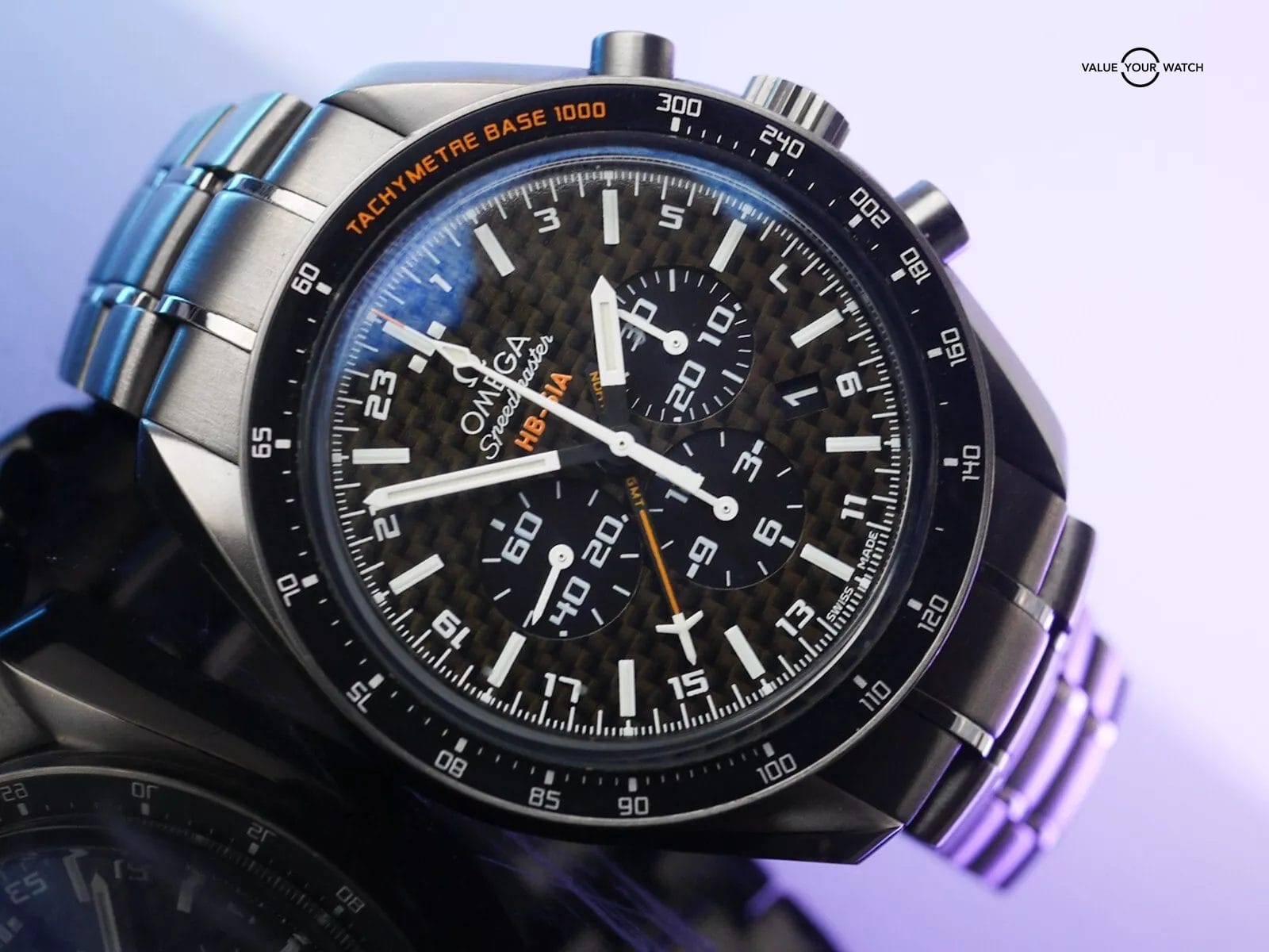 Omega Speedmaster 44mm titanium, carbon dial HB-SIA Solar Impulse Edition - Image 5