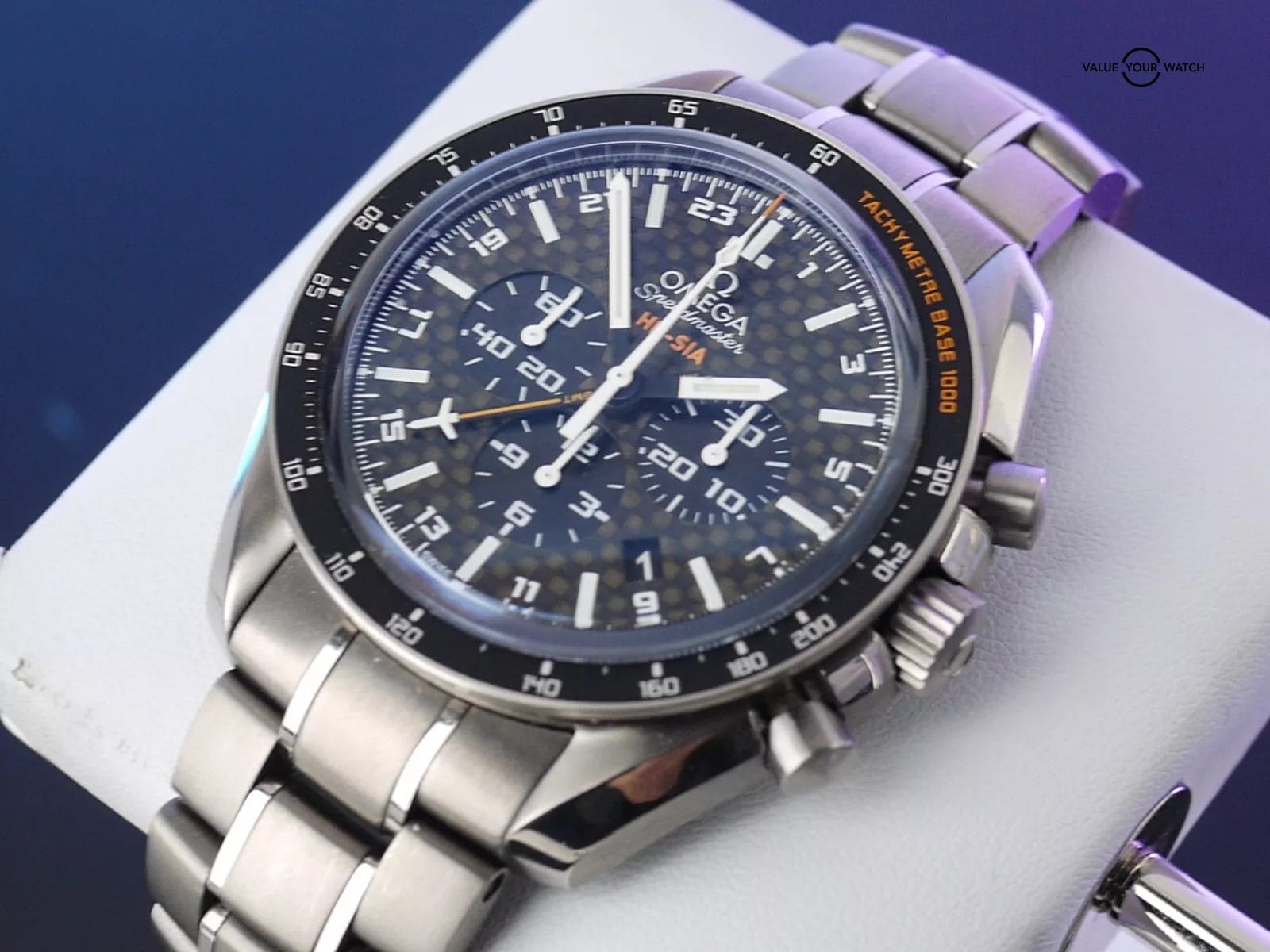 Omega Speedmaster 44mm titanium, carbon dial HB-SIA Solar Impulse Edition - Image 6