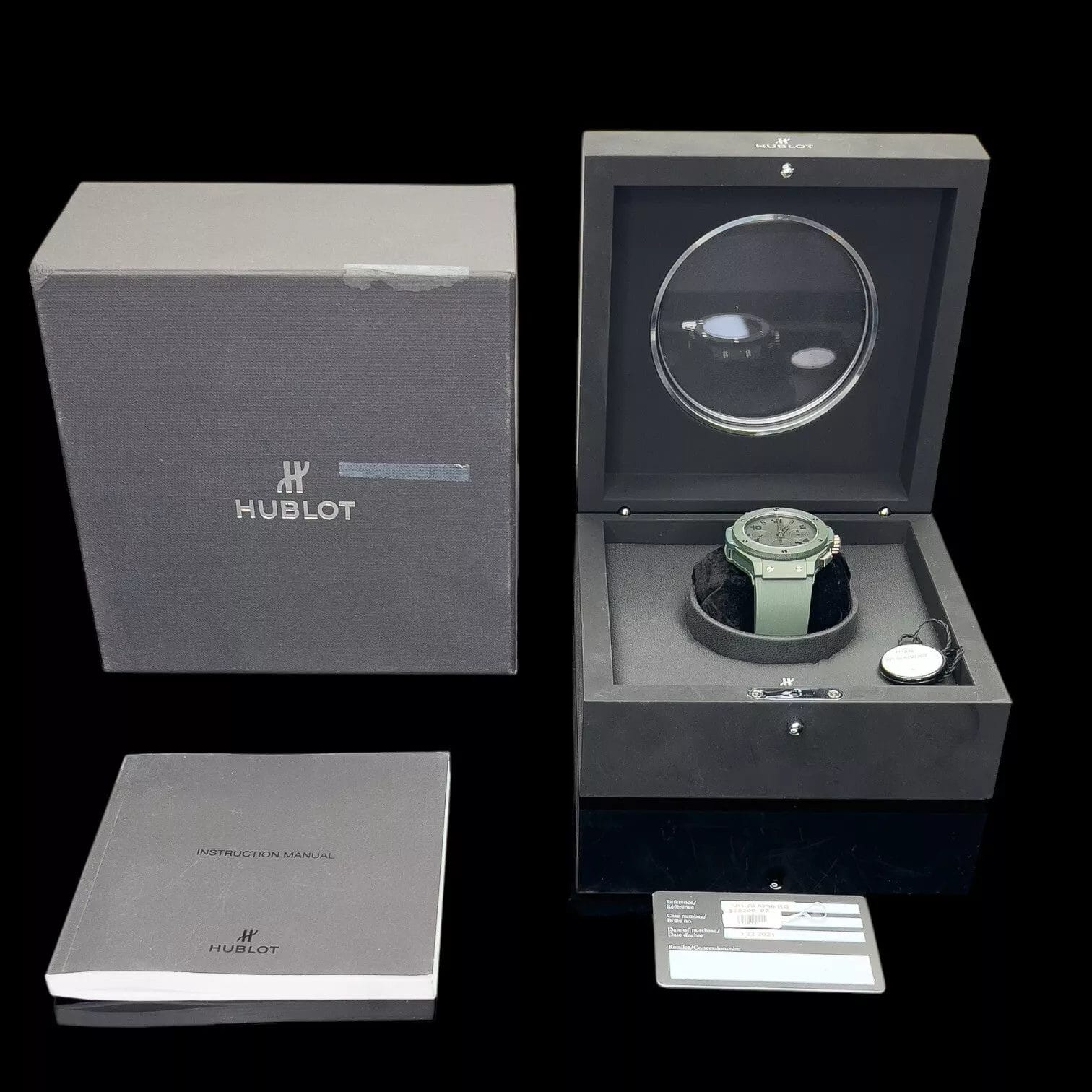 Hublot Big Bang Green "Limited Edition of 500" Ceramic 301.GI.5290.RG $18k MSRP - Image 3