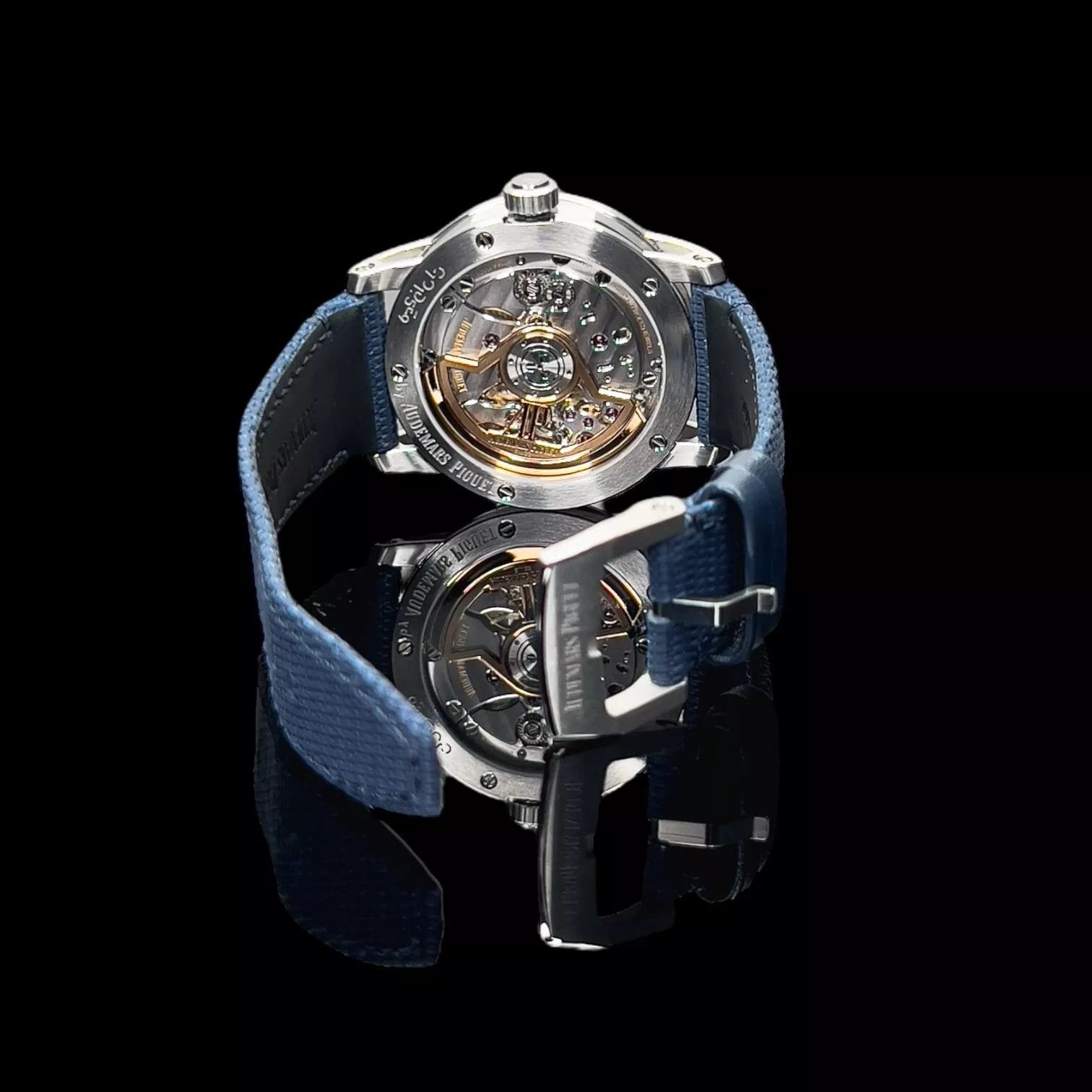 Audemars Piguet Code 11.59 Blue Dial 41mm FULL SET 15210ST.OO.A348KB.01 NEW! - Image 3