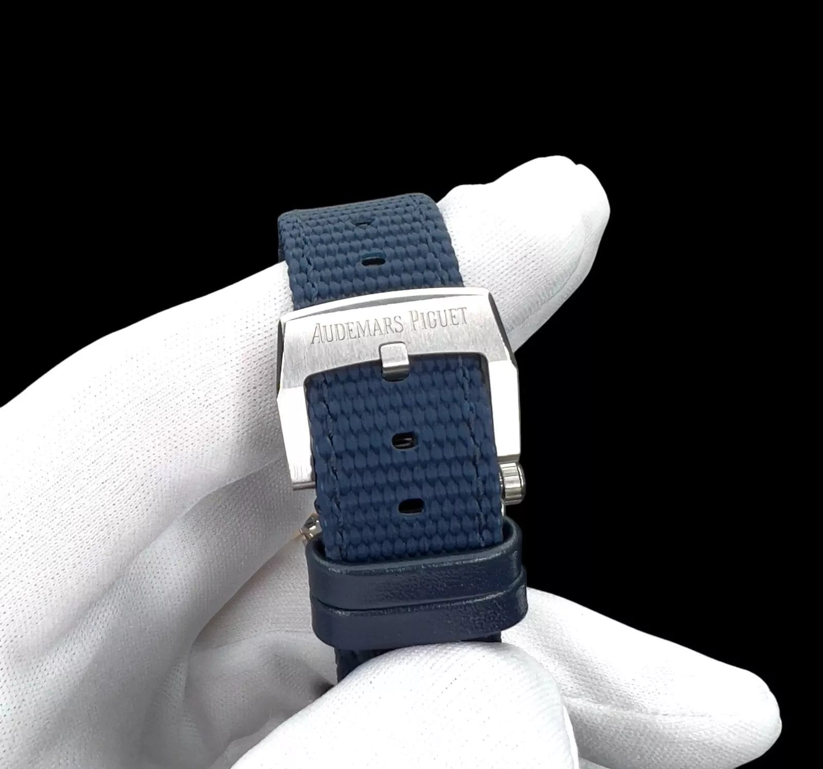 Audemars Piguet Code 11.59 Blue Dial 41mm FULL SET 15210ST.OO.A348KB.01 NEW! - Image 6