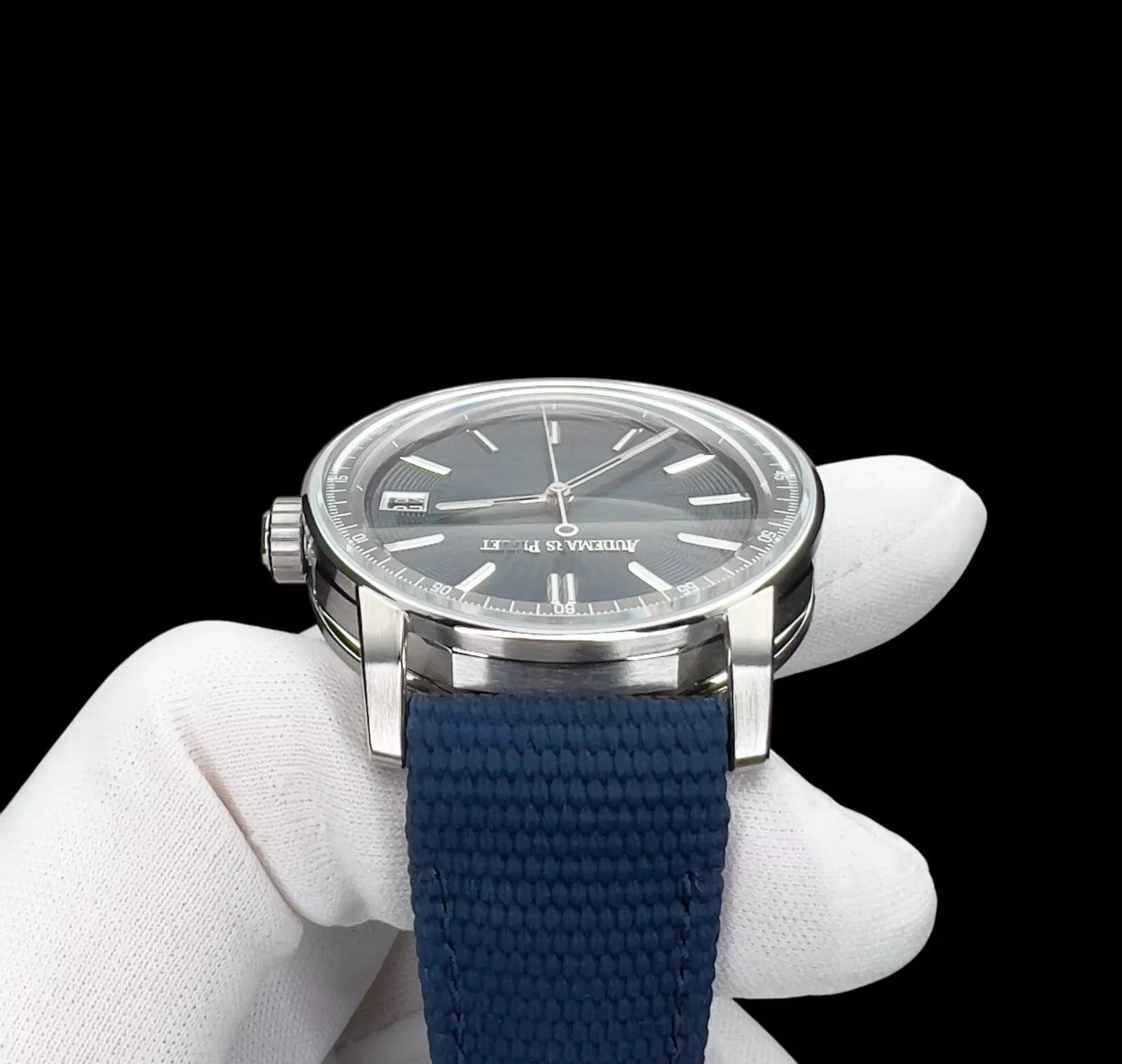 Audemars Piguet Code 11.59 Blue Dial 41mm FULL SET 15210ST.OO.A348KB.01 NEW! - Image 7