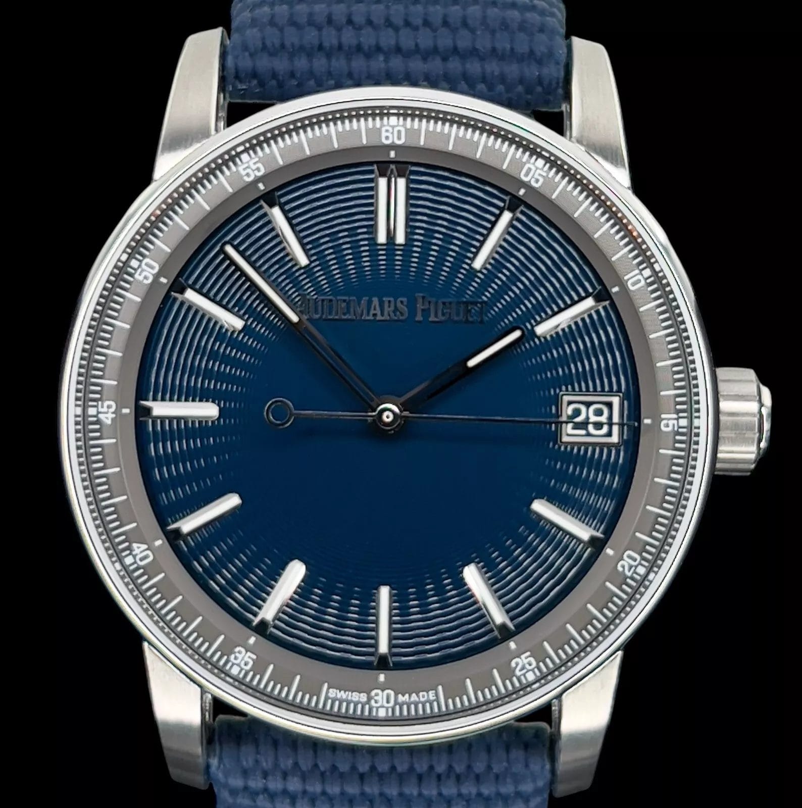 Audemars Piguet Code 11.59 Blue Dial 41mm FULL SET 15210ST.OO.A348KB.01 NEW! - Image 12