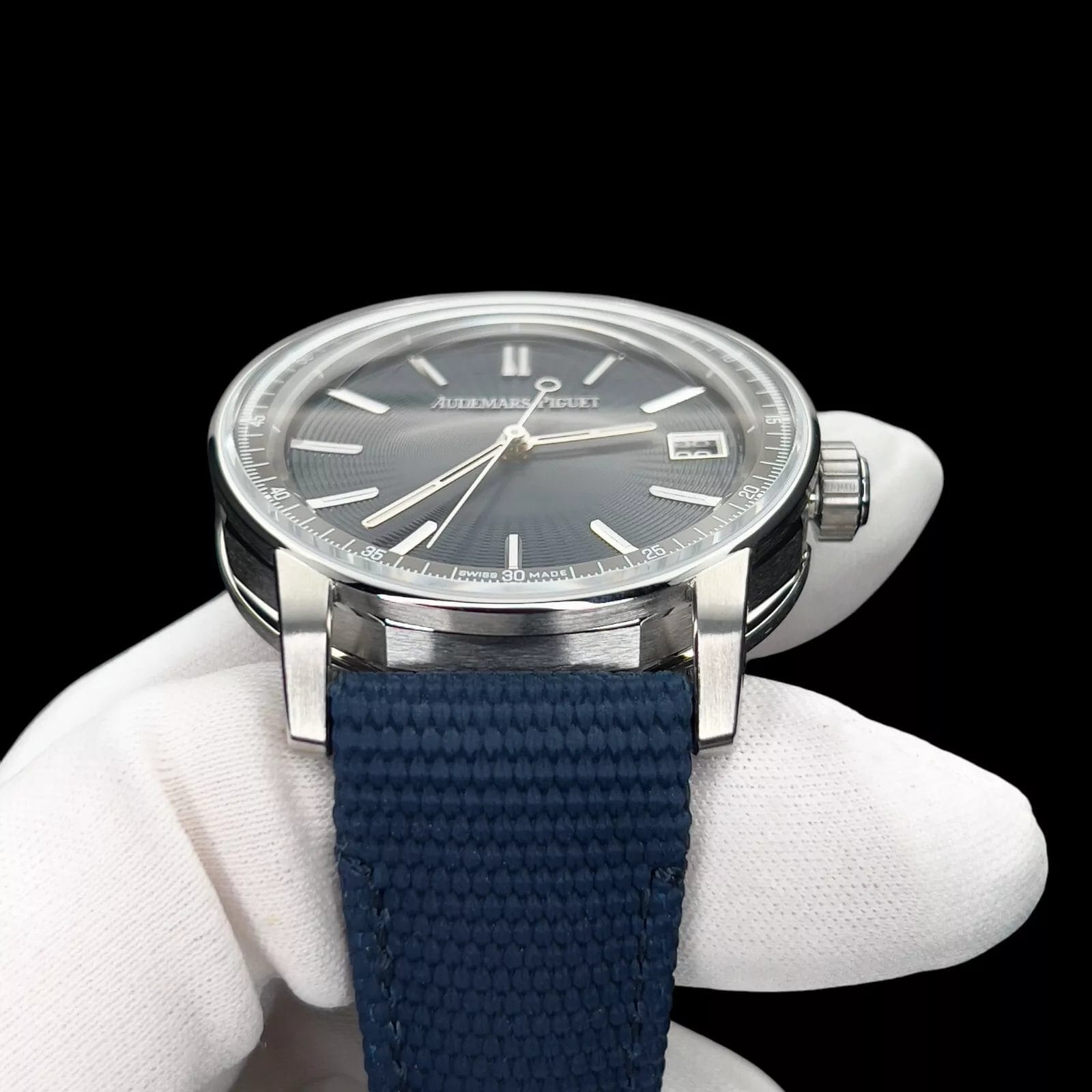Audemars Piguet Code 11.59 Blue Dial 41mm FULL SET 15210ST.OO.A348KB.01 NEW! - Image 14