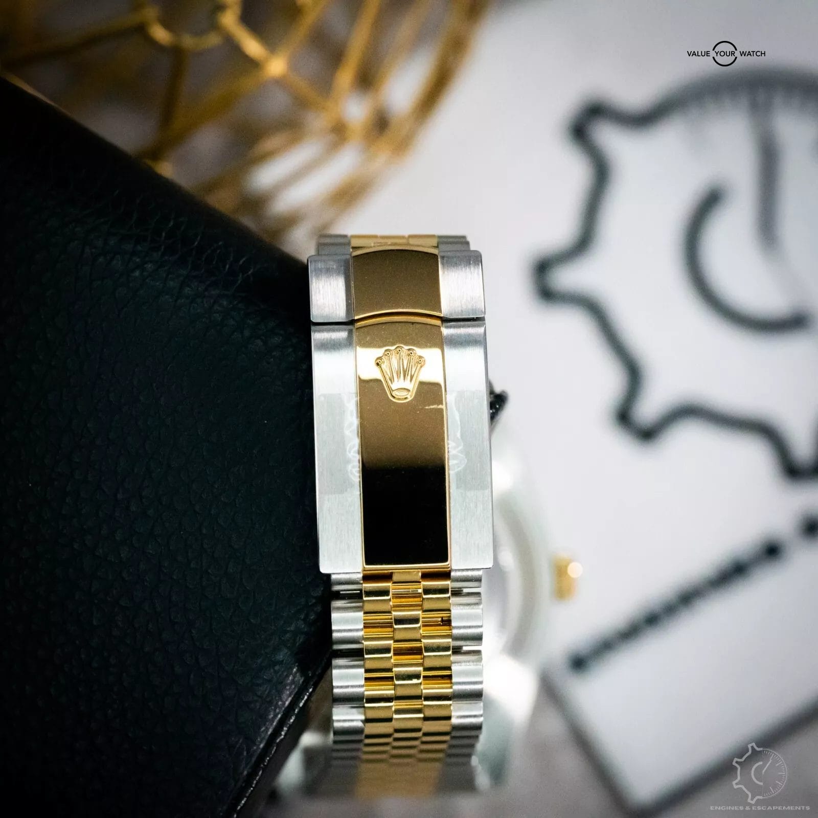 2024 Rolex Datejust 126333 Yellow Gold Jubilee Bracelet BNIB Complete - Image 11