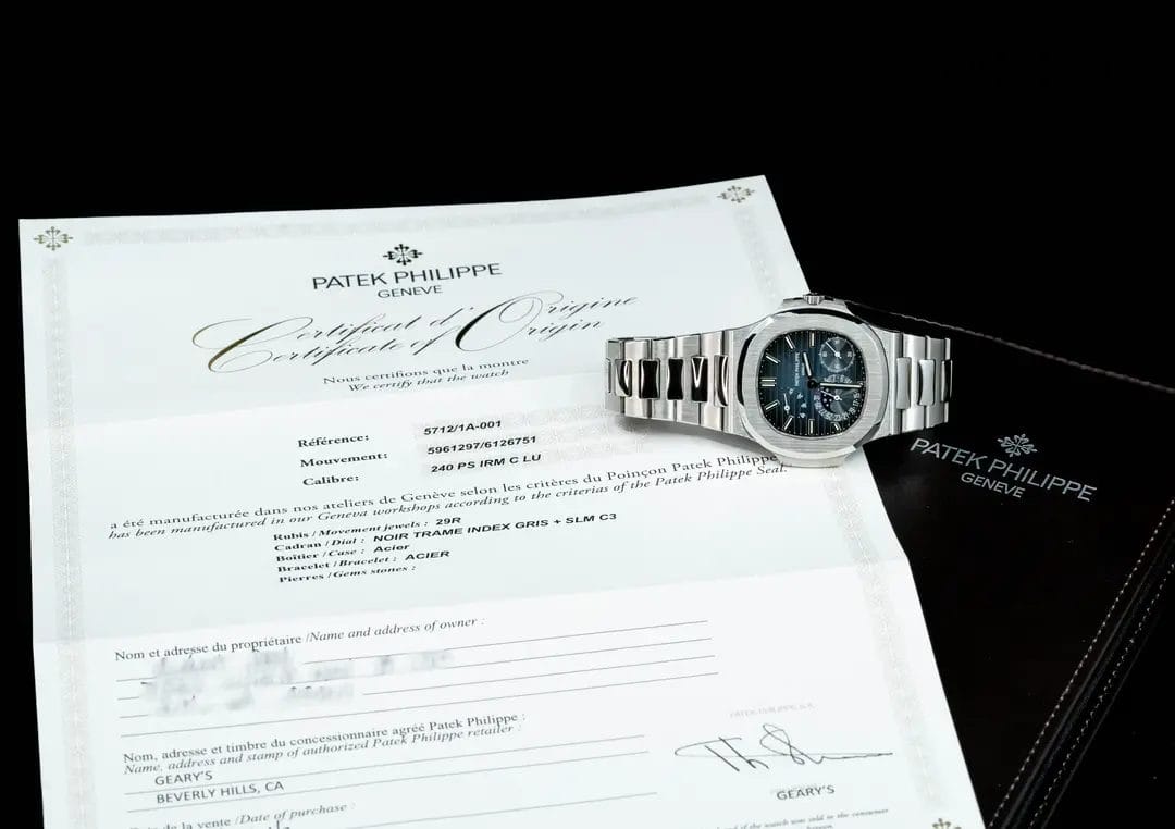 REF 5712/1A-001 Patek Philippe Nautilus - Image 3