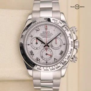 Rolex Daytona White Gold Meteorite Dial 116509