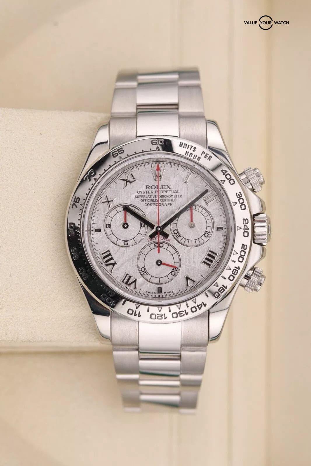 Rolex Daytona White Gold Meteorite Dial 116509