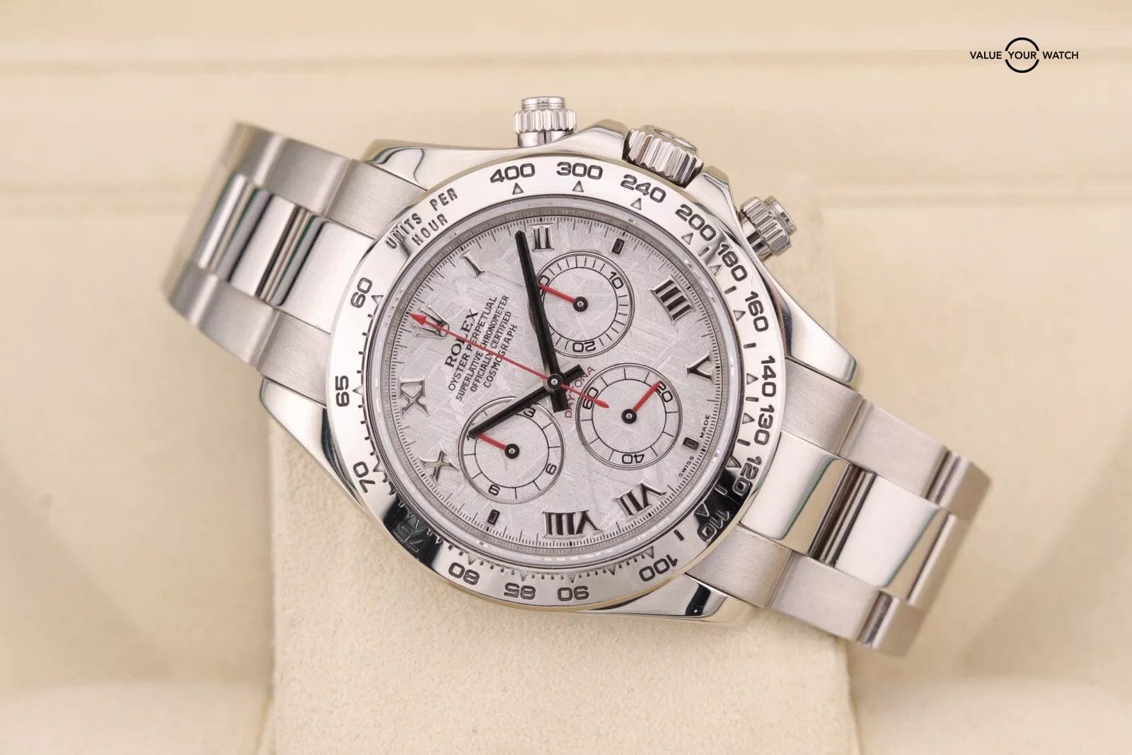 Rolex Daytona White Gold Meteorite Dial 116509 - Image 9