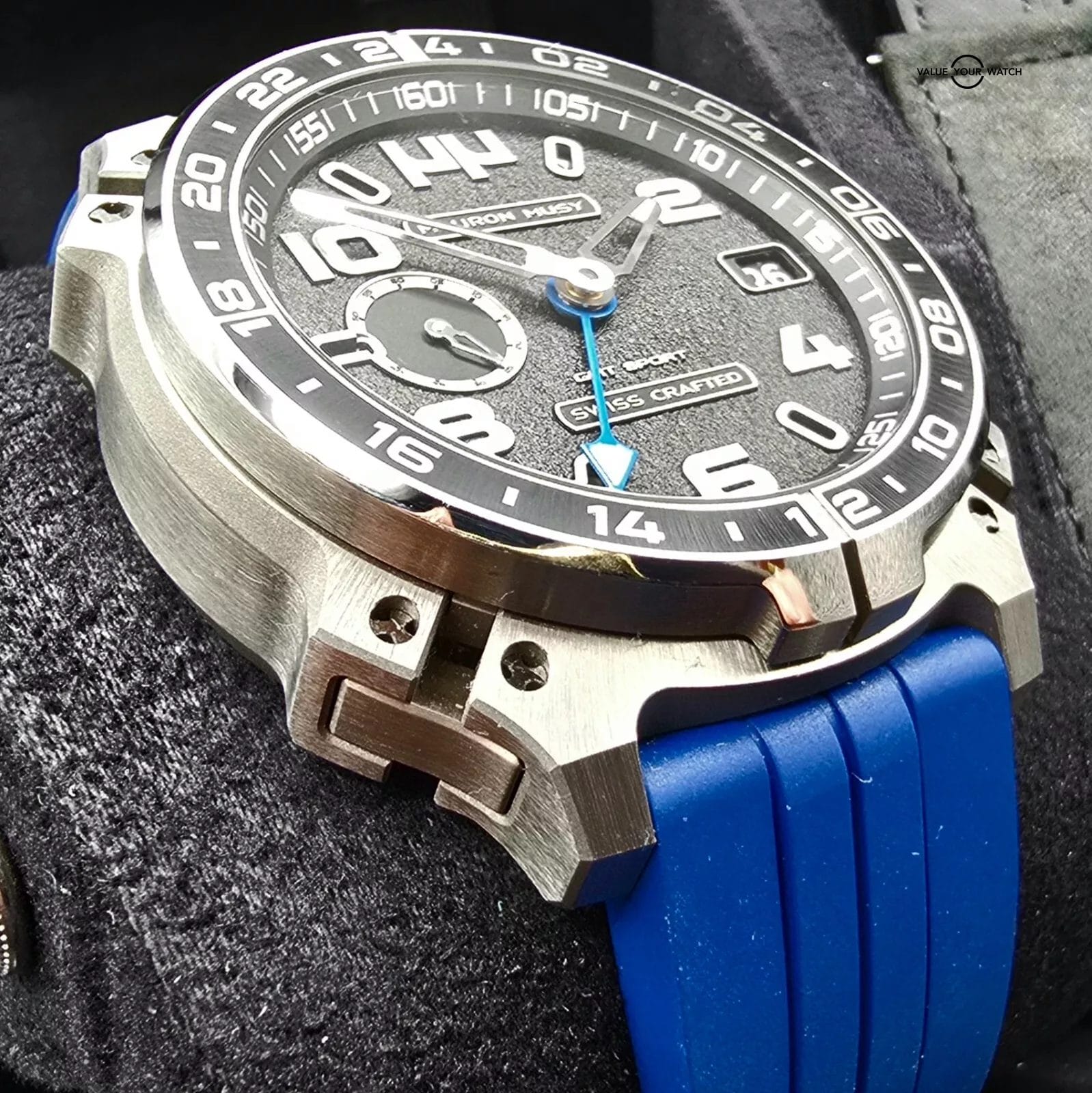 Mauron Musy GMT Sport, Titanium 43mm - Image 7