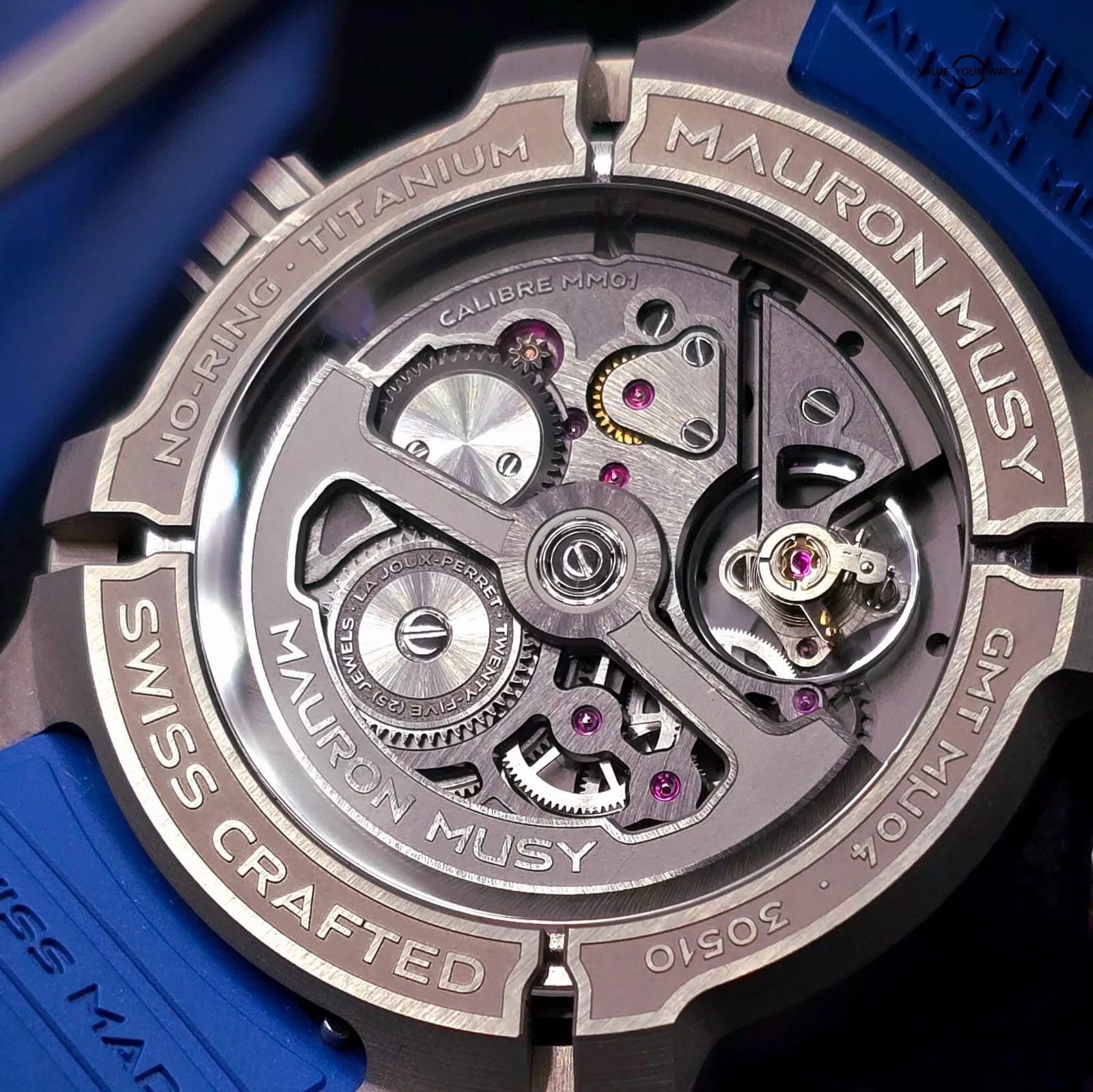 Mauron Musy GMT Sport, Titanium 43mm - Image 9