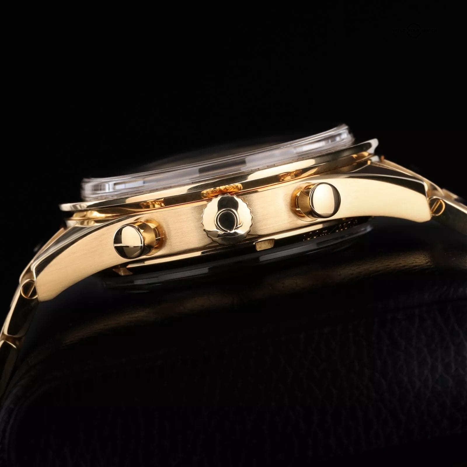 Omega Speedmaster 57 Chronograph, 41.5mm, solid 18k yellow gold