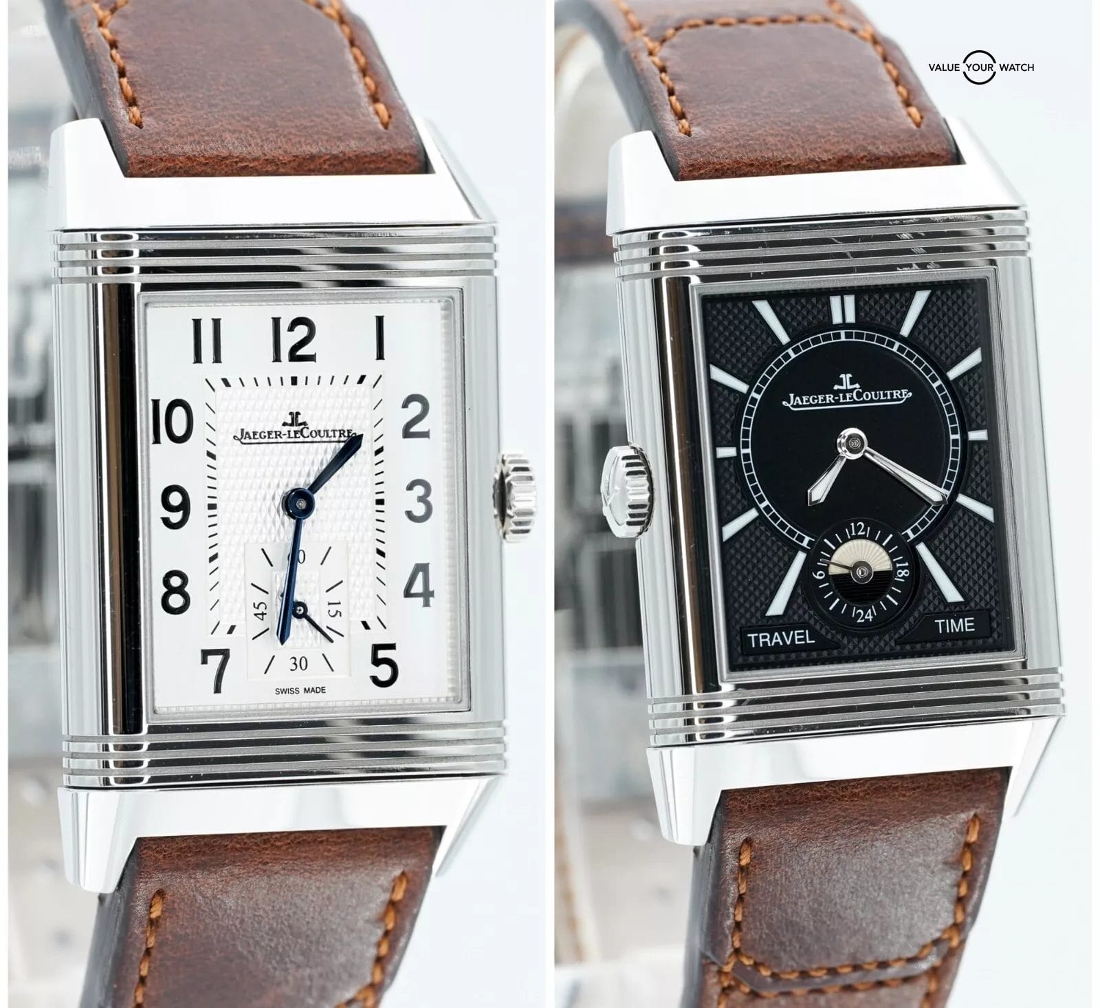 Jaeger-LeCoultre Reverso Classic Duoface Q3848422 BOXES/PAPERS!