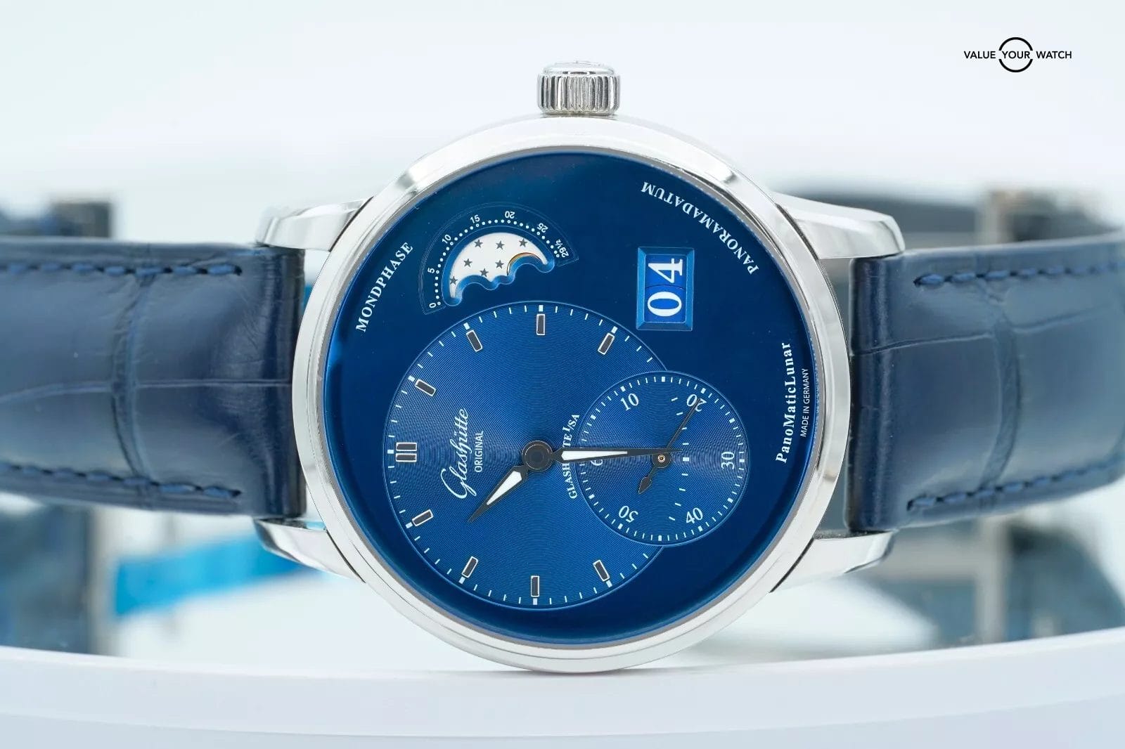 Glashütte Original PanoMaticLunar 1-90-02-46-32-35 BOXES/PAPERS! - Image 5