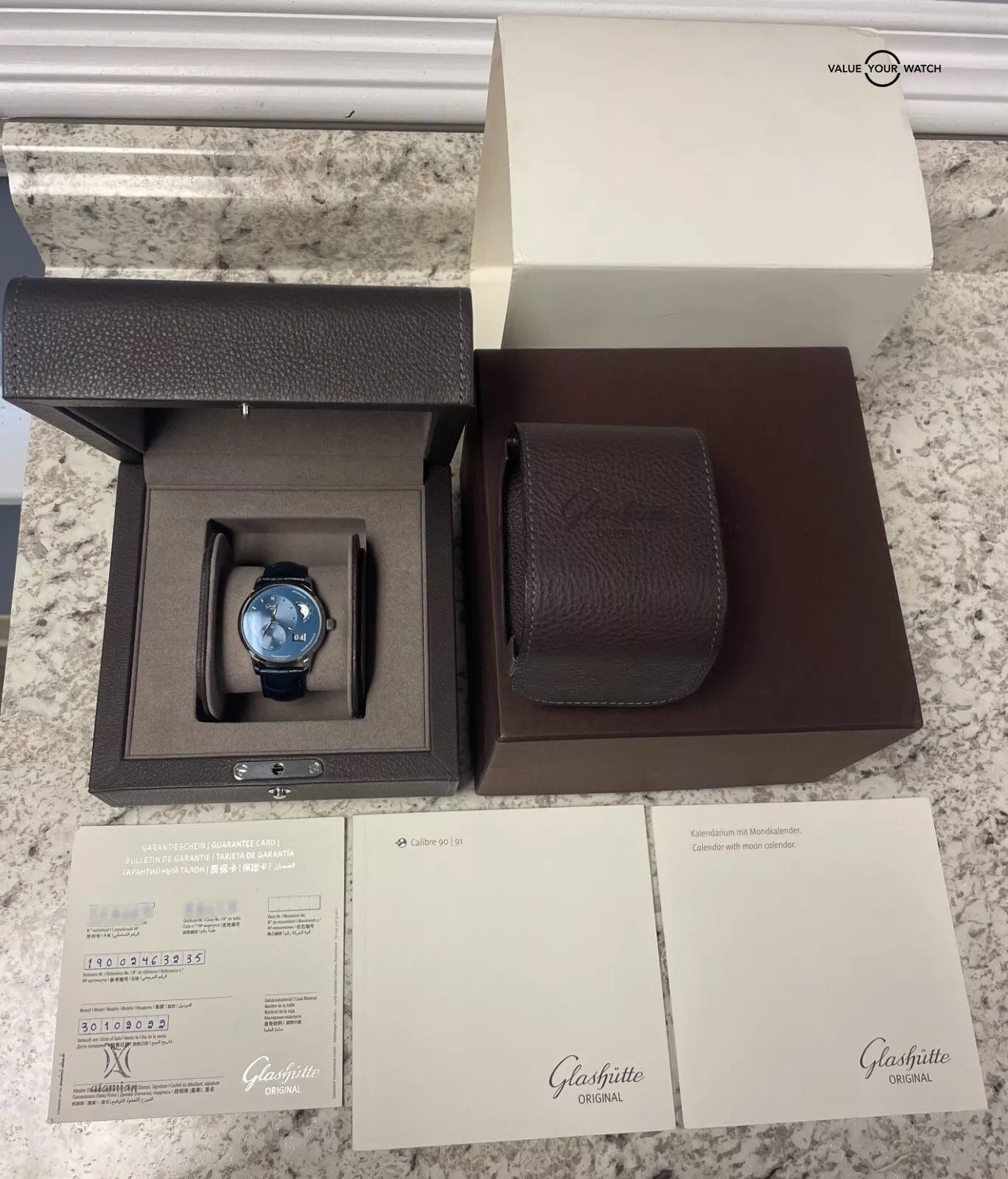 Glashütte Original PanoMaticLunar 1-90-02-46-32-35 BOXES/PAPERS! - Image 7