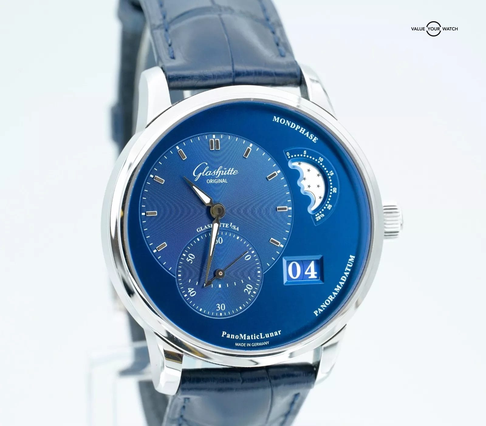 Glashütte Original PanoMaticLunar 1-90-02-46-32-35 BOXES/PAPERS! - Image 8