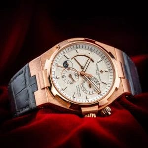 Vacheron Constantin Overseas Dual Time Rose Gold White Dial 47450