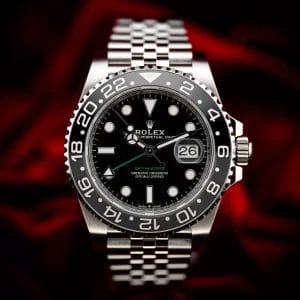 Rolex GMT-Master II Bruce Wayne Jubilee 126710GRNR Complete Box &amp; Papers