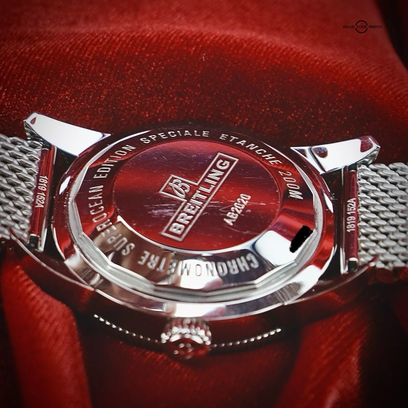 Breitling Superocean Heritage II Blue Dial 46mm Automatic AB2020 Steel Bracelet - Image 6