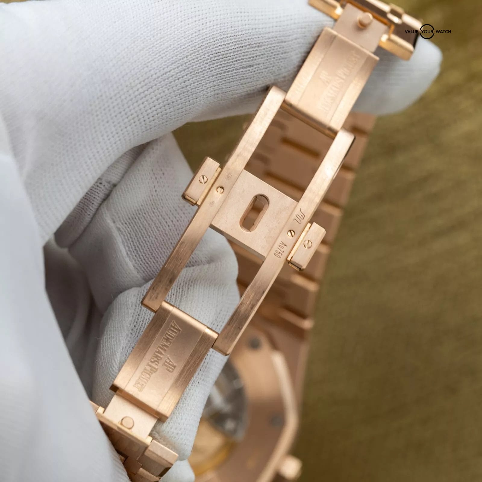 Audemars Piguet Royal Oak 41mm AP 15400OR Rose Gold Black Dial Full Set - Image 8