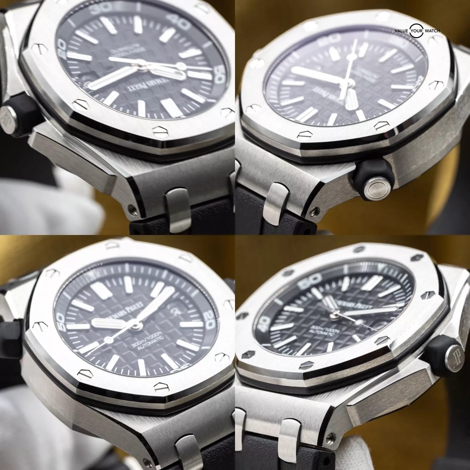 Audemars Piguet Royal Oak Offshore Diver 42mm Black Dial AP 15710ST - Full Set - Image 7