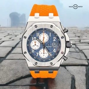 Audemars Piguet Royal Oak Offshore Blue Dial 42mm Full Set 26470ST.OO.A027CA.01